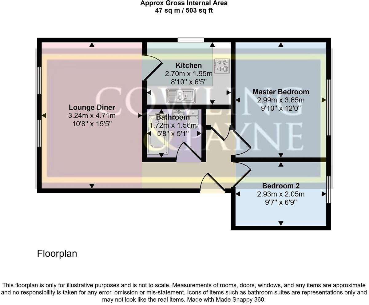 Gresham Court, Gresham Road, Brentwood floorplan