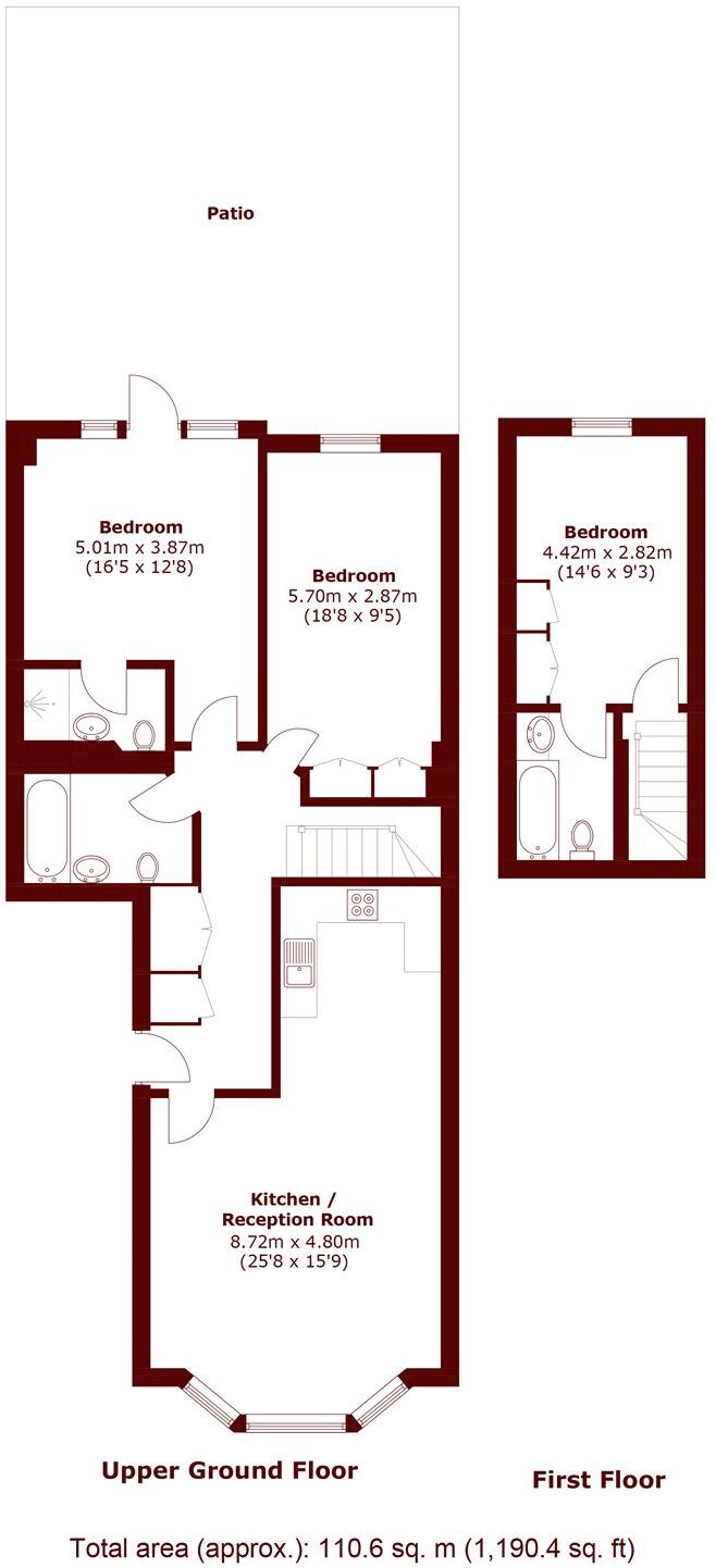 Nevern Place, Earls Court floorplan