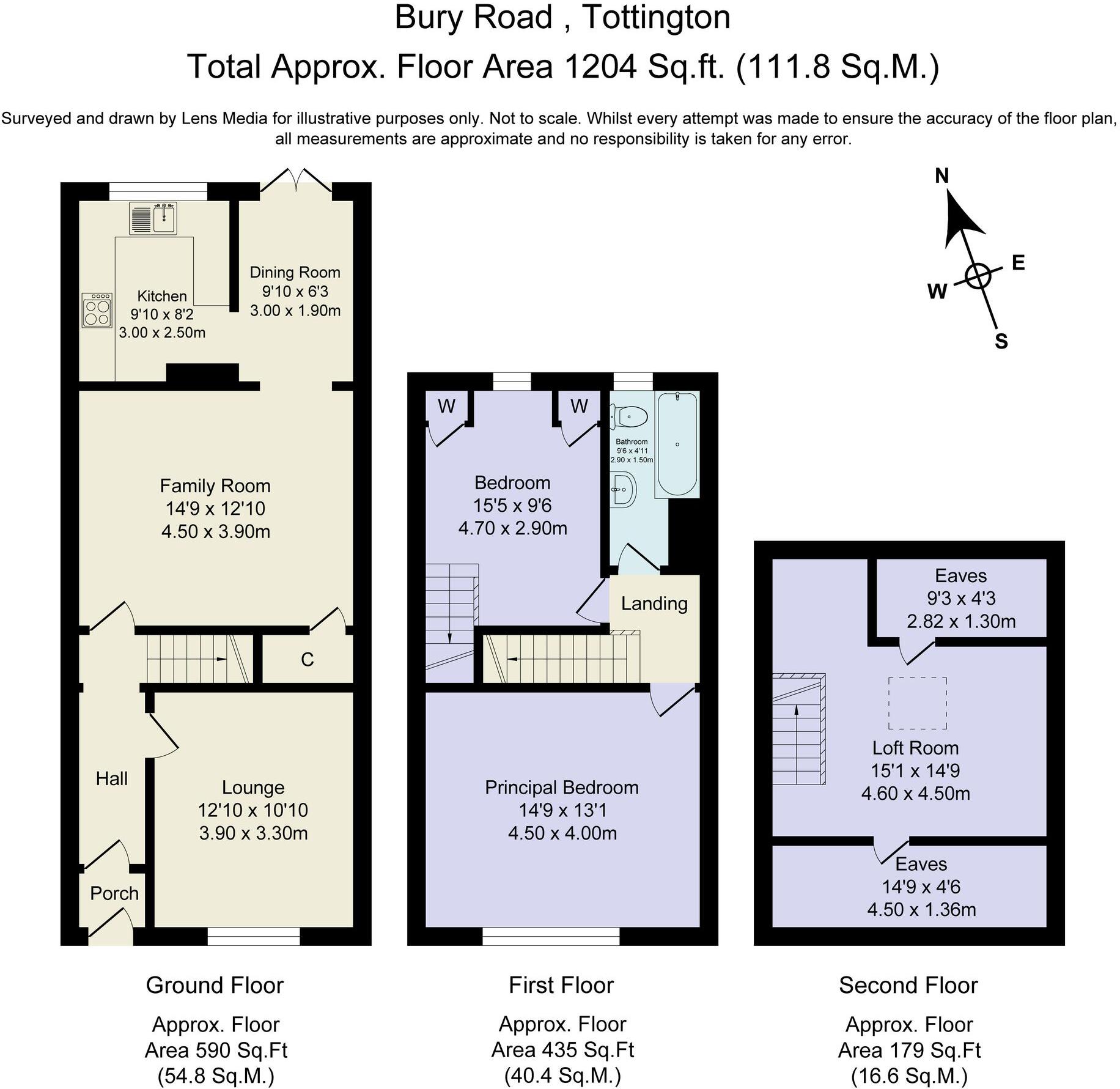 Bury Road, Tottington floorplan