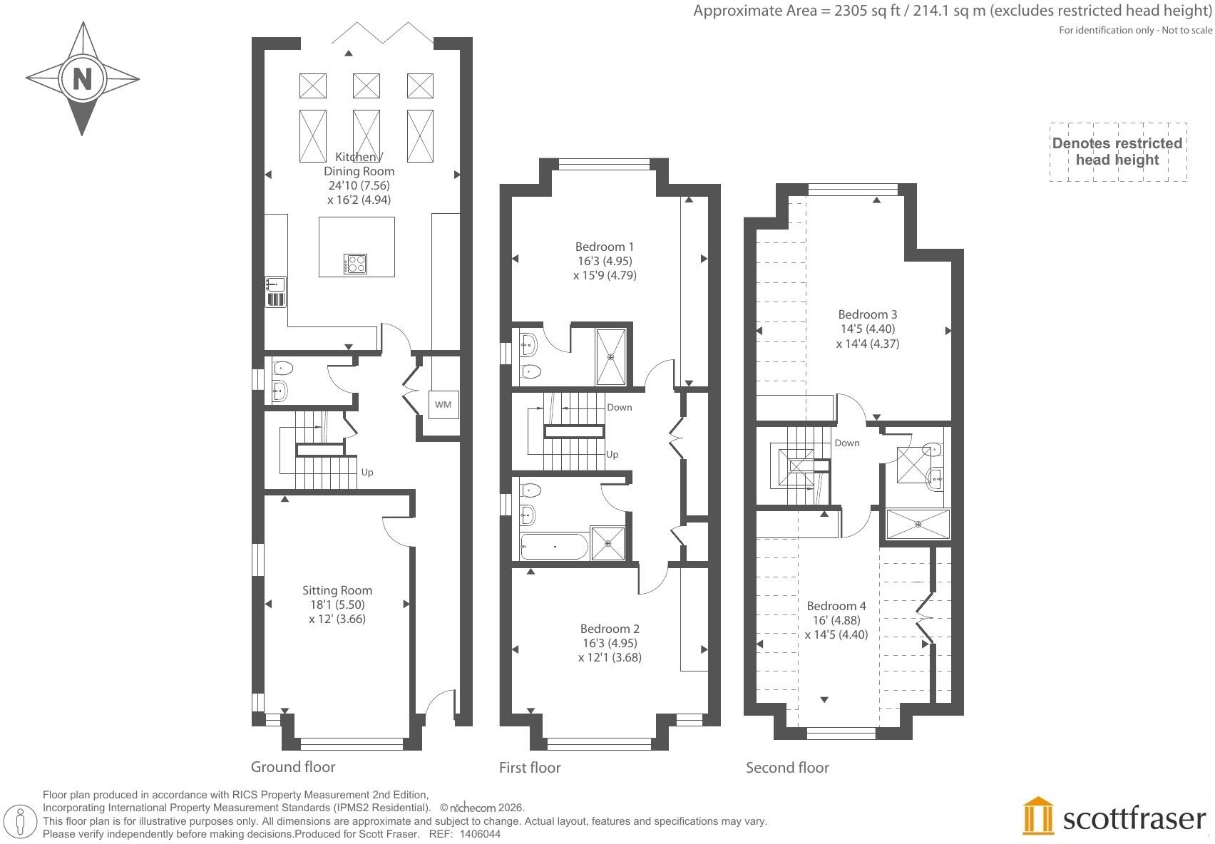 Sunderland Avenue, North Oxford floorplan