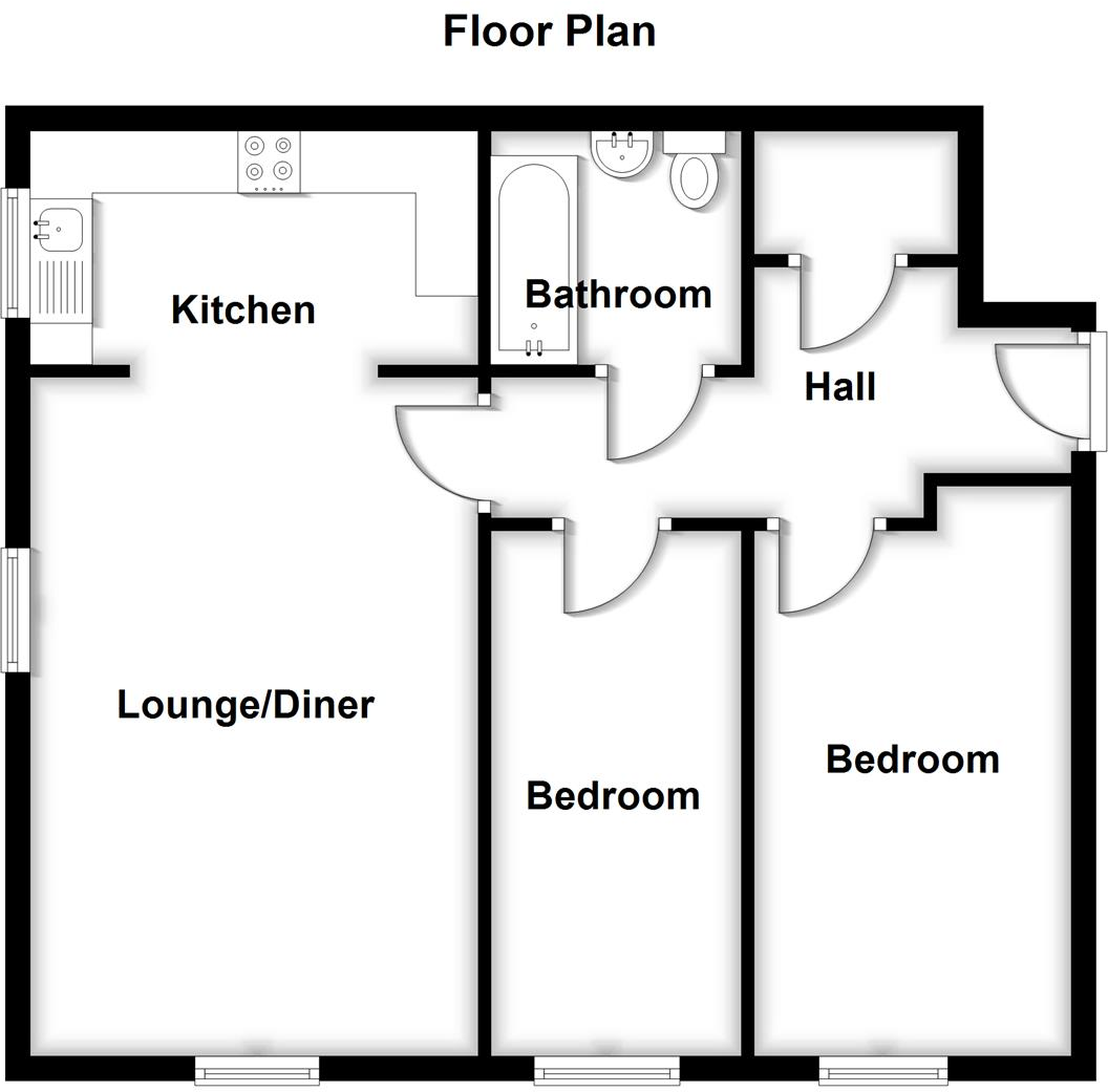 17 Poplar Close, Spring Gardens, Shrewsbury floorplan