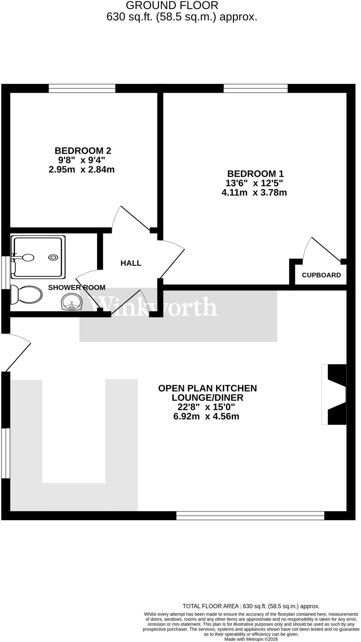 West End, Costessey, Norwich, Norfolk, NR8 floorplan