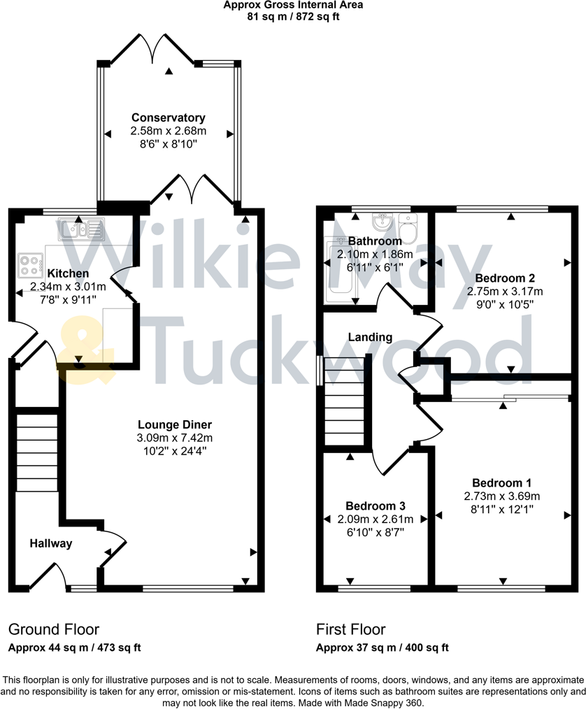 Parkhouse Road, Minehead floorplan
