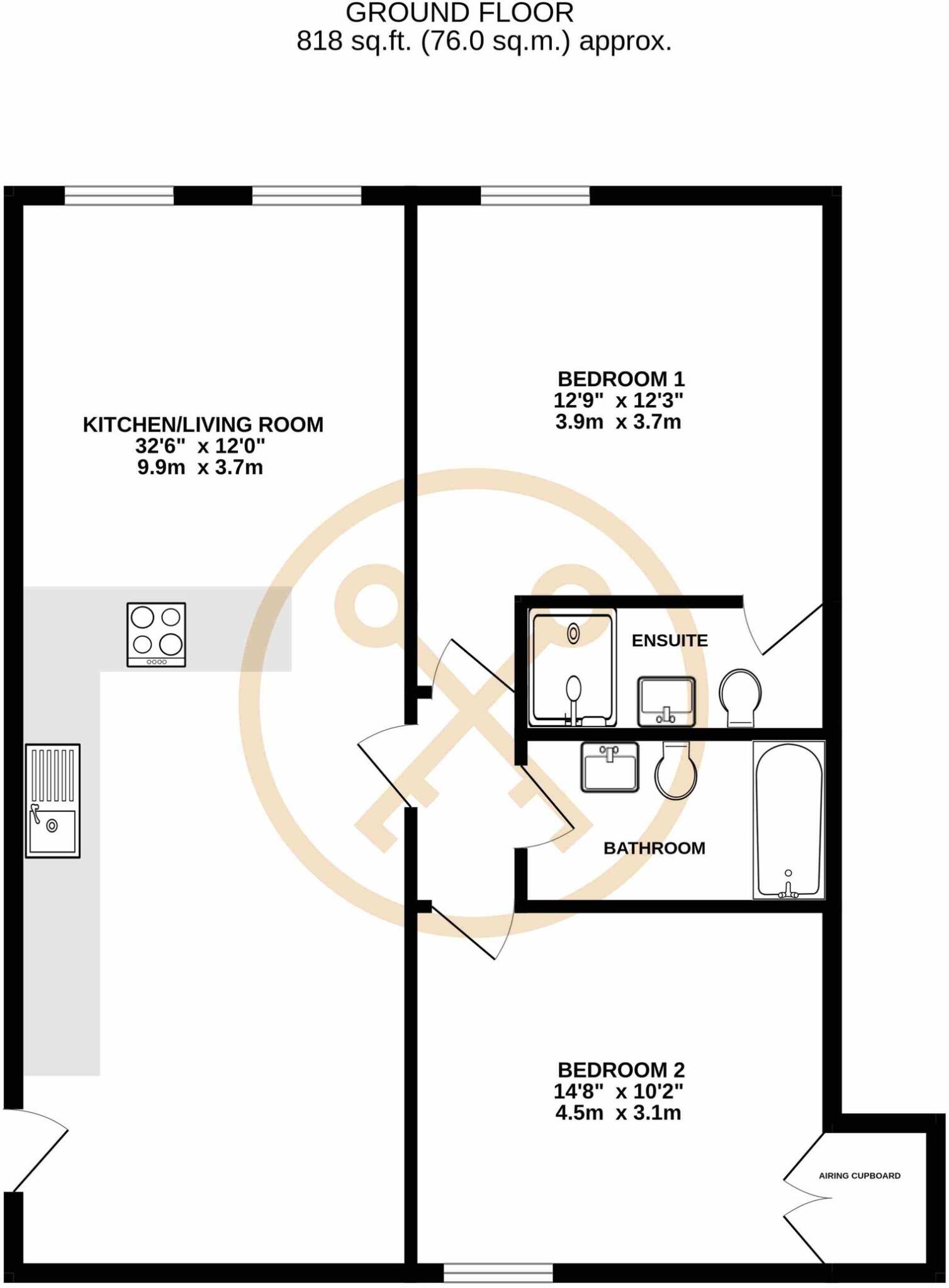 Marlborough Road, Old Town, SN3 floorplan