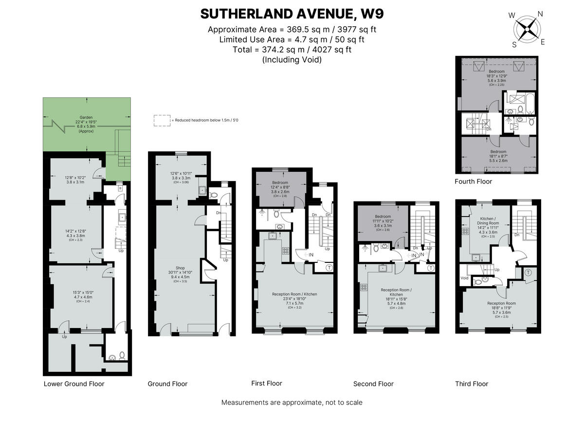 Sutherland Avenue, London, W9 floorplan