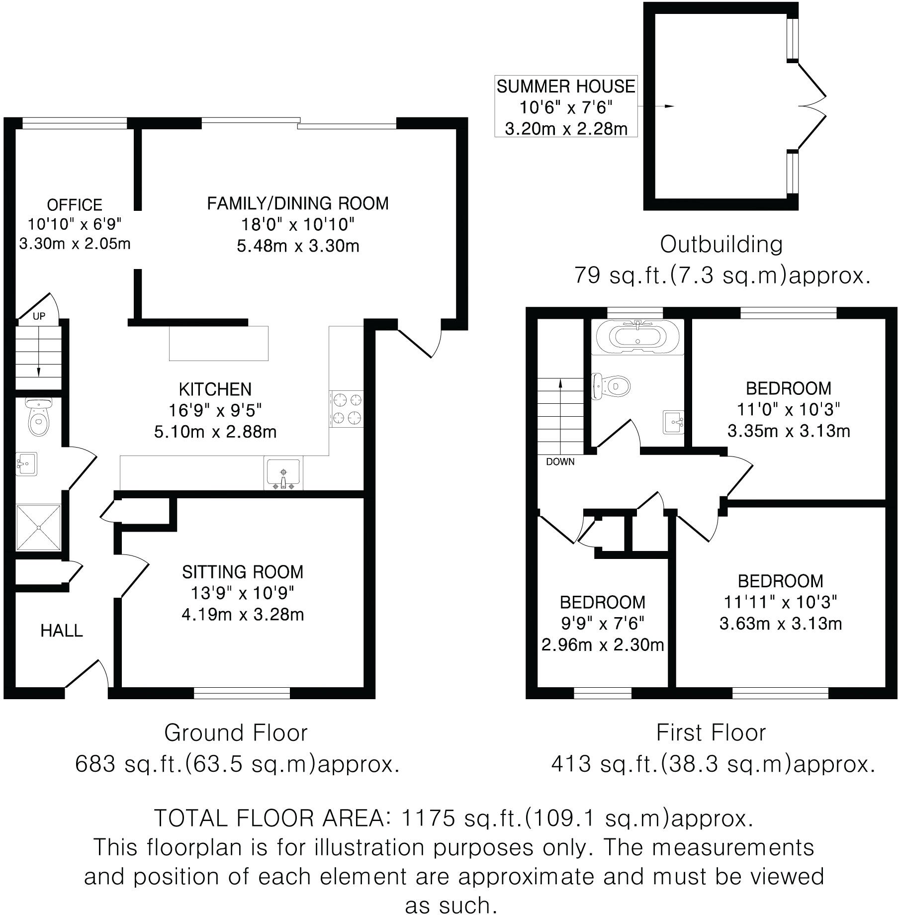 Dalton Way, Whitwell, SG4 floorplan