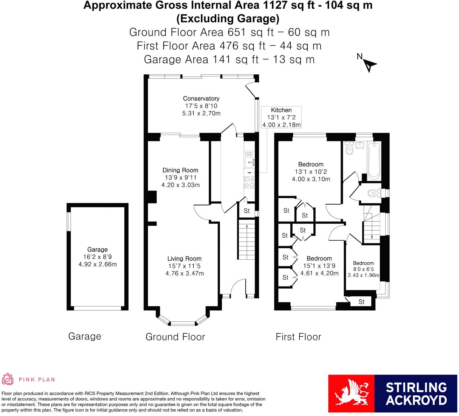 Rydal Gardens, Whitton, Hounslow, TW3 floorplan