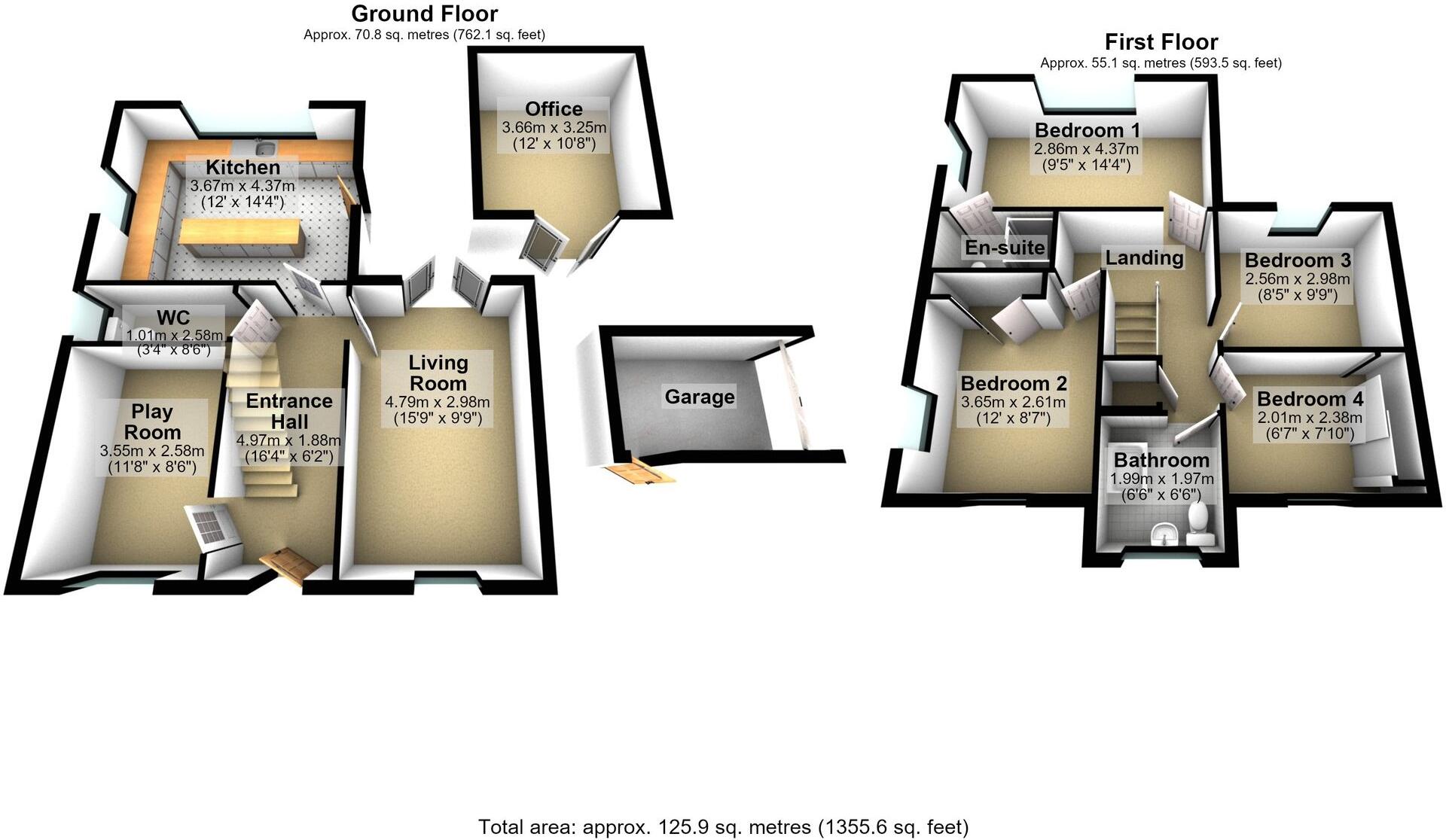Joseph Major Close, Weston, CW2 floorplan