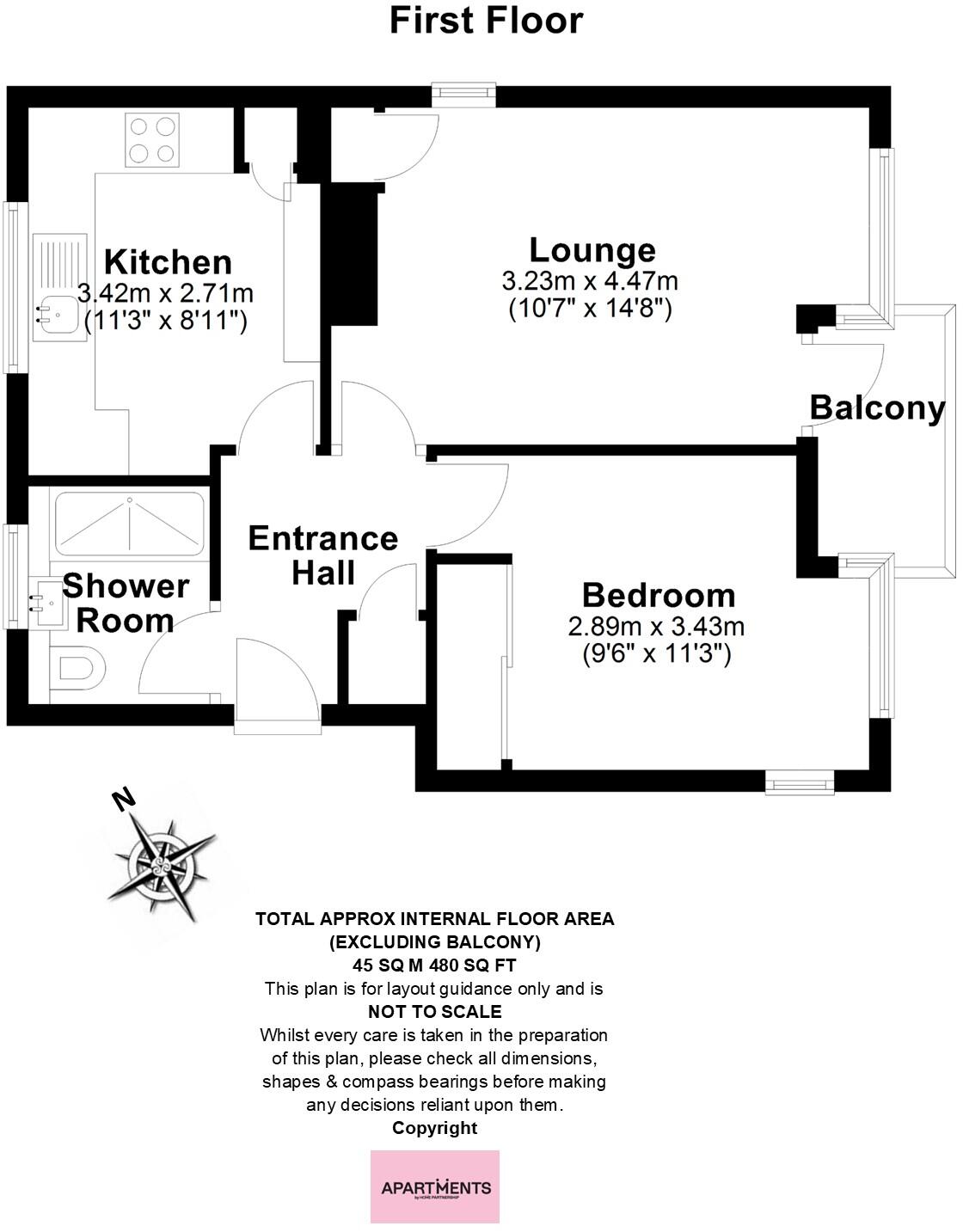 Whittington Road, Hutton, Brentwood floorplan