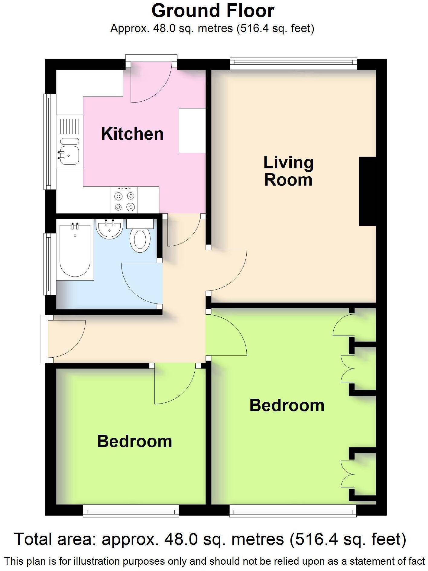 Carlton Road, Rugby floorplan
