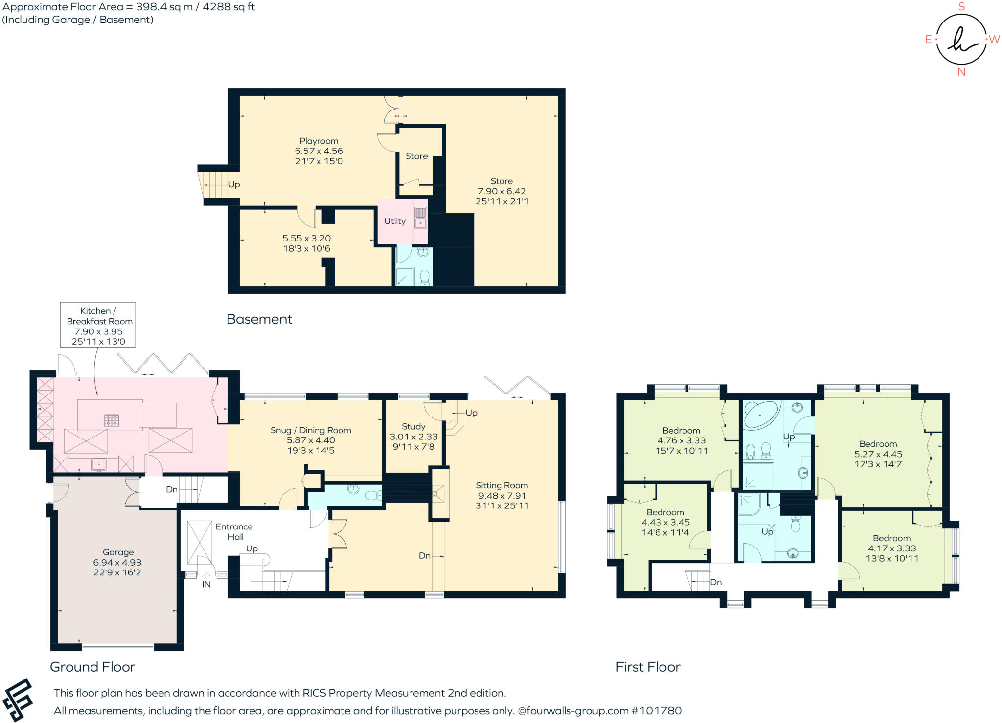 Tile Barn, Woolton Hill, RG20 floorplan