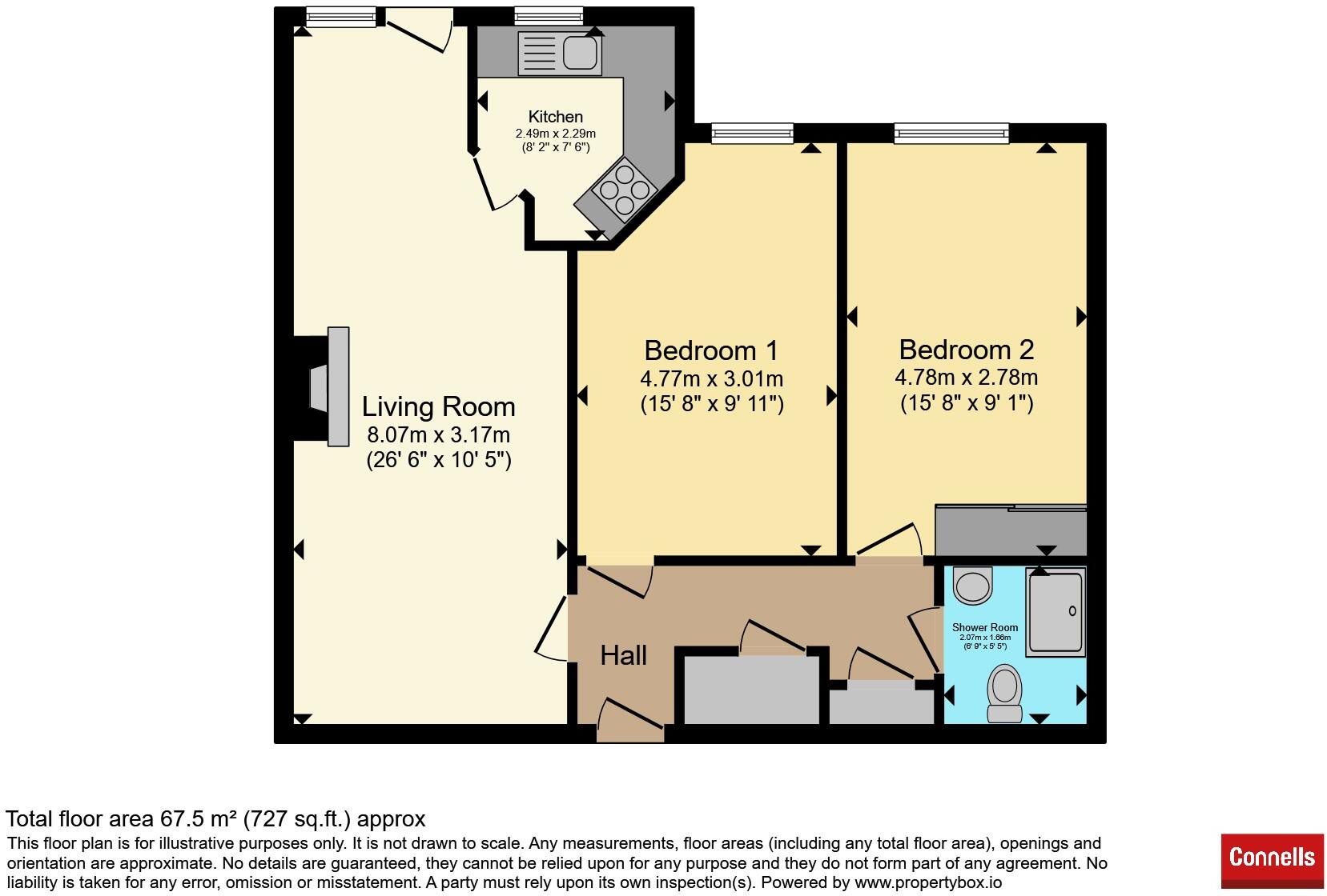Southbourne Road, Bournemouth floorplan