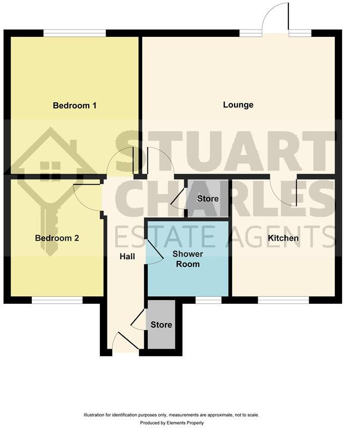 Tunwell Lane, Corby floorplan