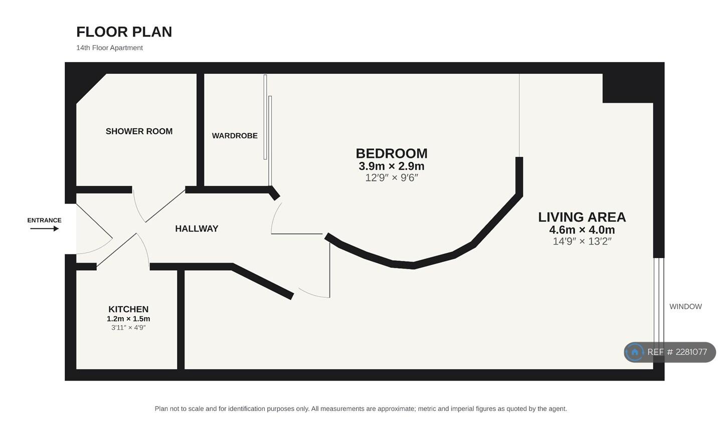 Bridgewater Place, Leeds, LS11 floorplan