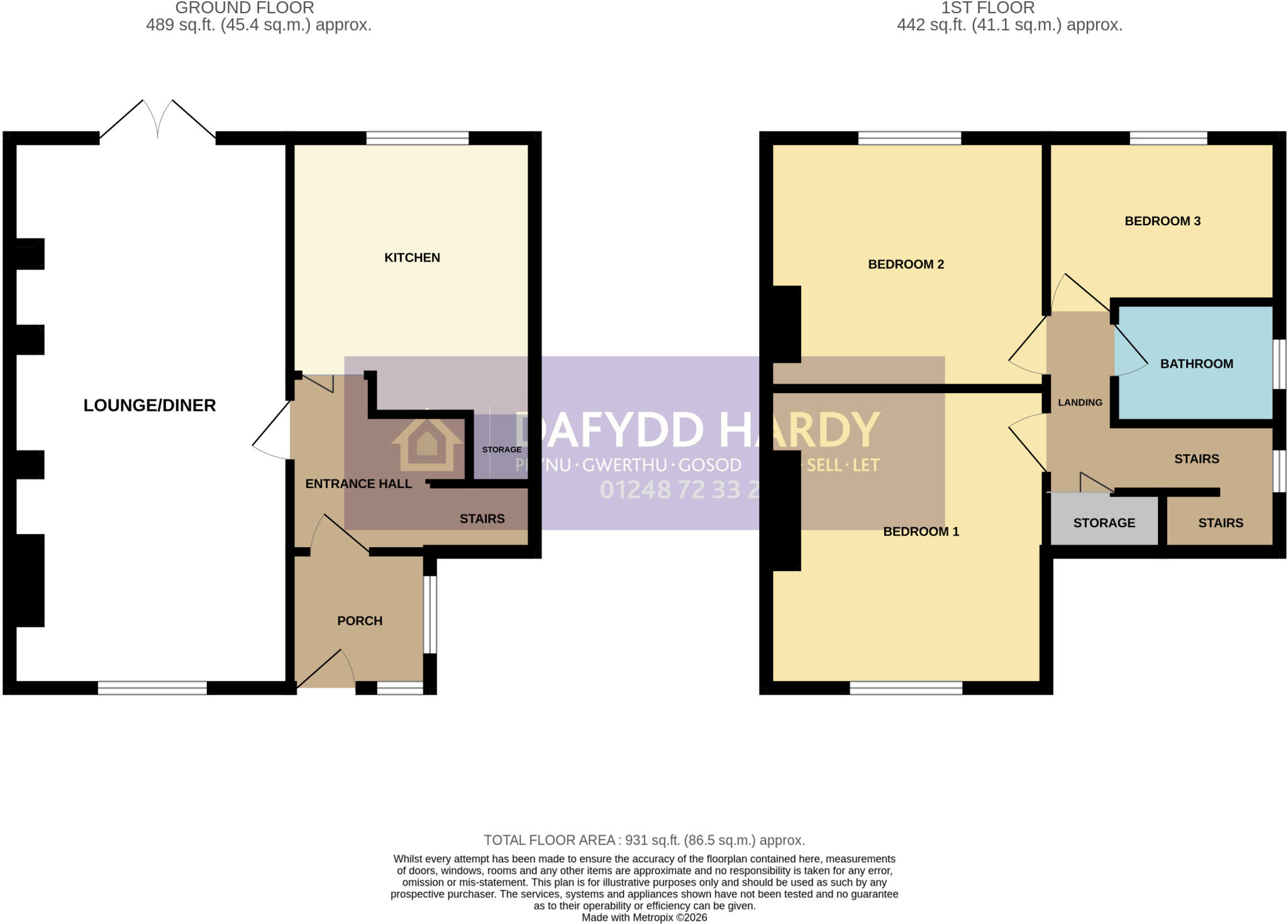 Maes Alltwen, Dwygyfylchi, Penmaenmawr, Conwy, LL34 floorplan