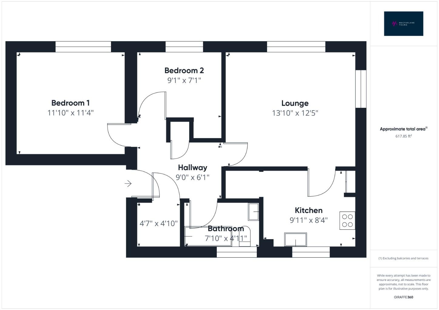 Stevenson Street, Paisley, PA2 floorplan