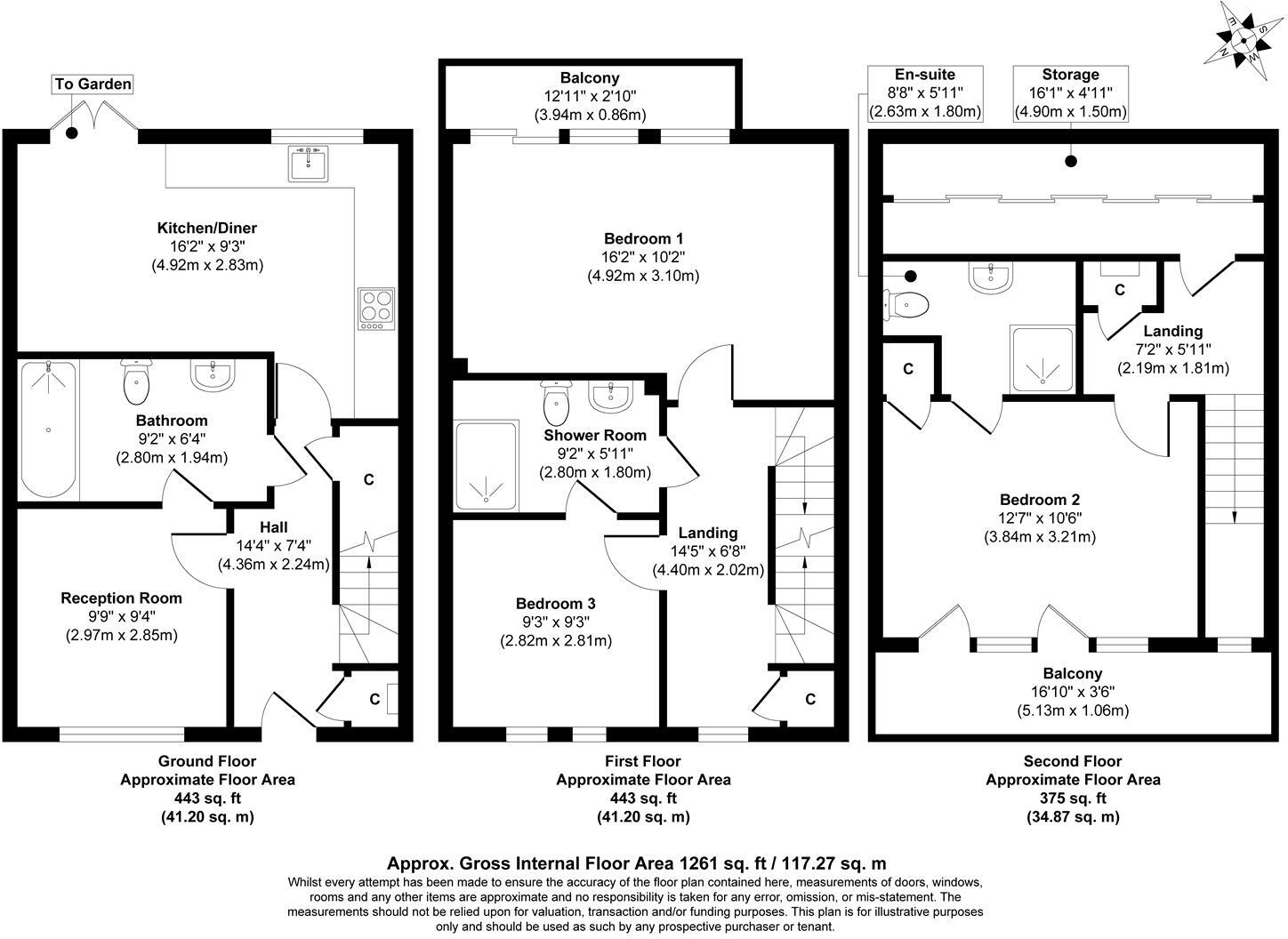 Hayman Crescent, Swindon floorplan