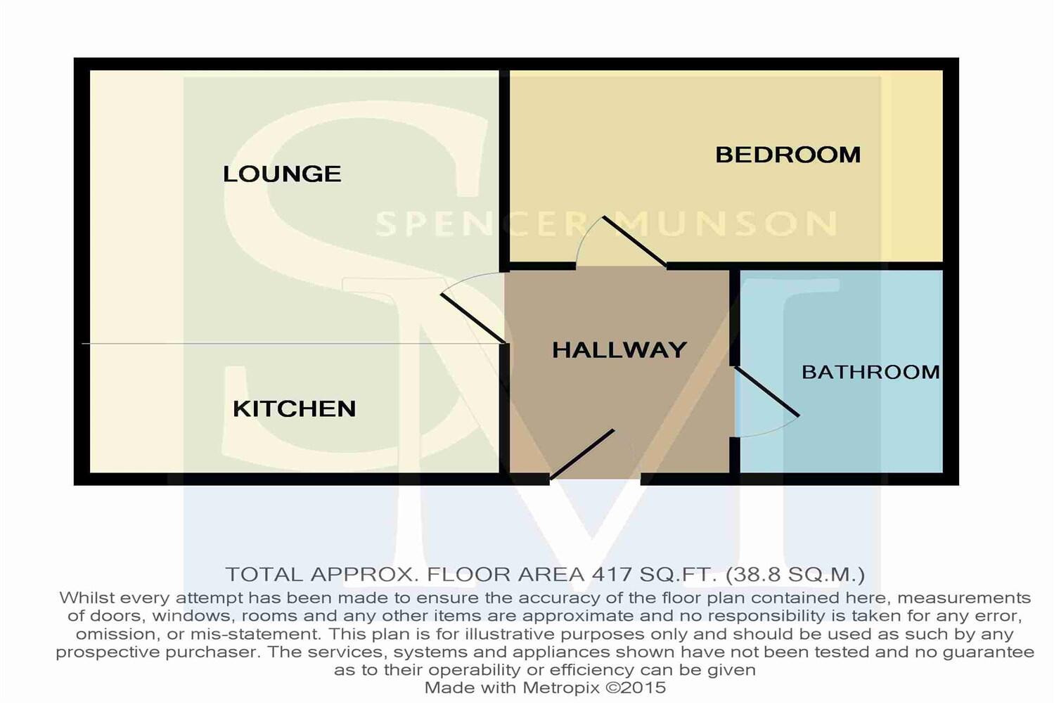 Regency Court, 8-111 High Road, South Woodford, E18 floorplan