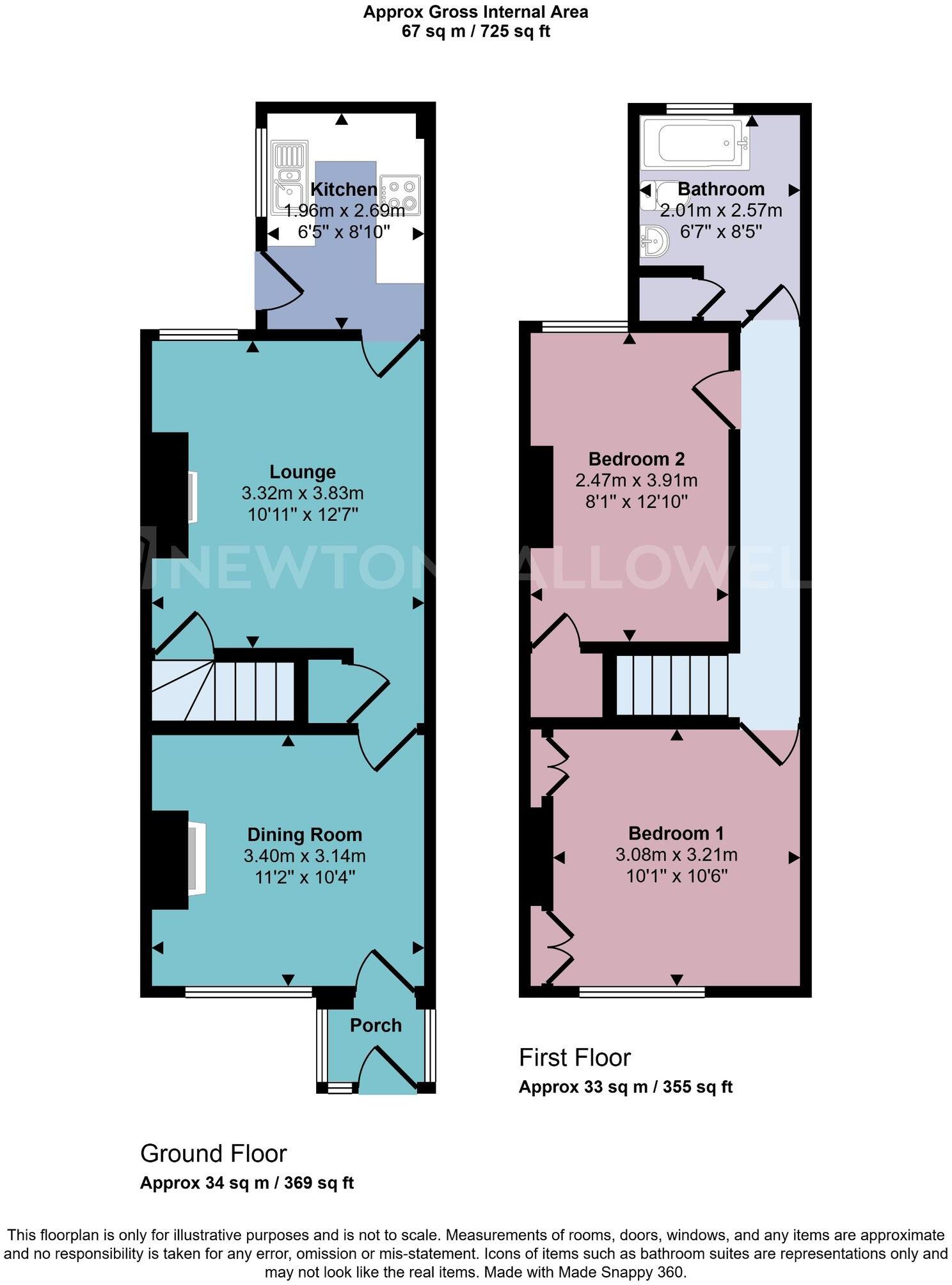 Highfield Street, Coalville, LE67 floorplan