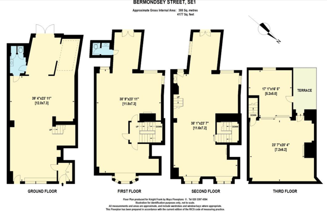 Floorplans- 78 Bermondsey St