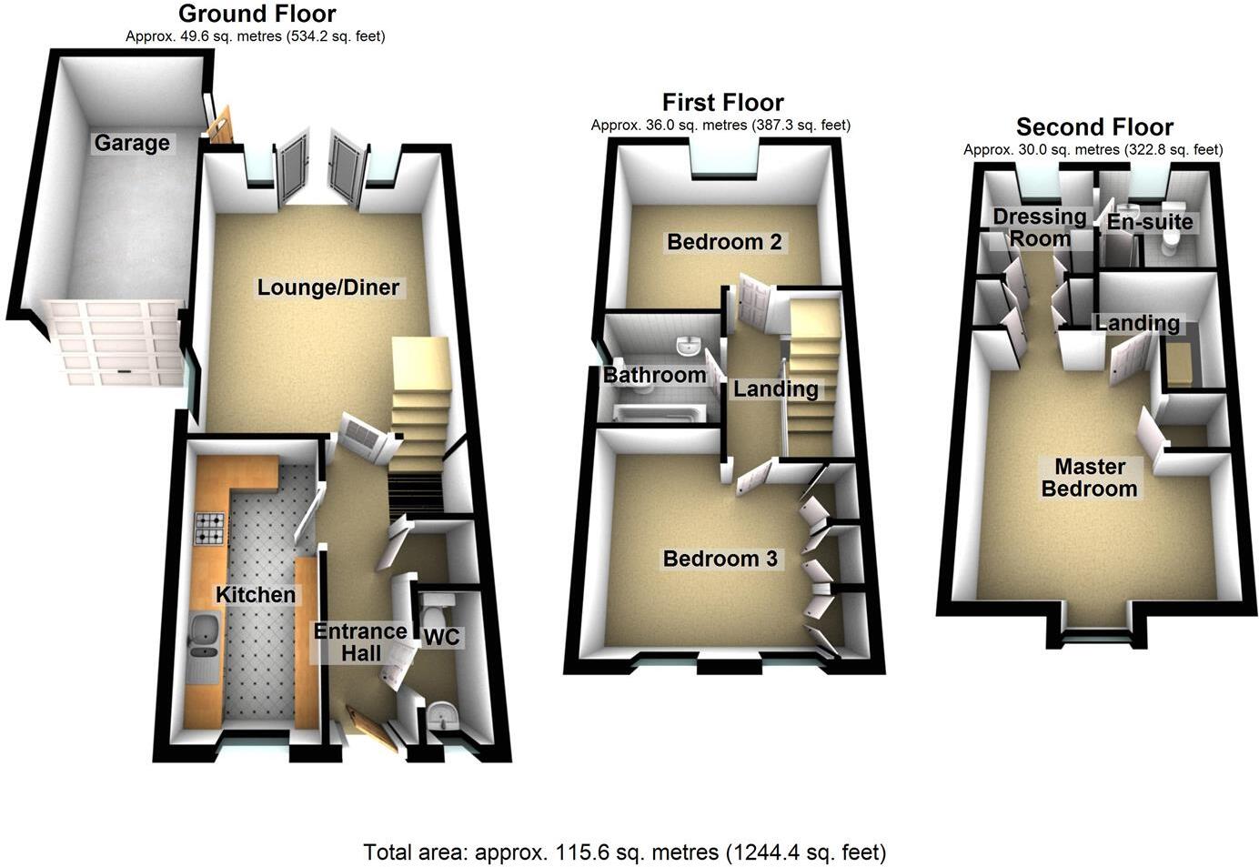 Middlebrook Green, Market Harborough floorplan