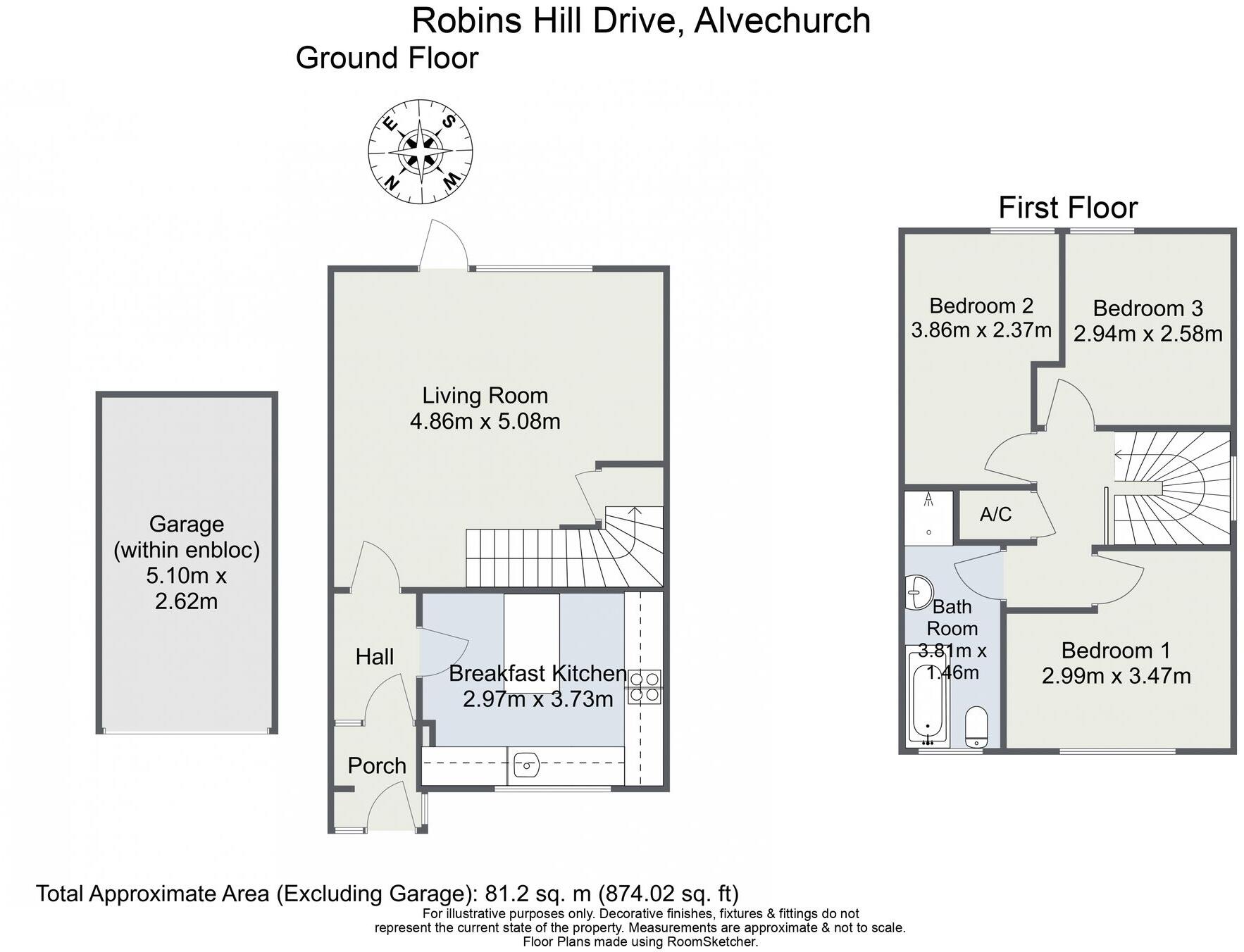 Robins Hill Drive, Alvechurch, B48 floorplan