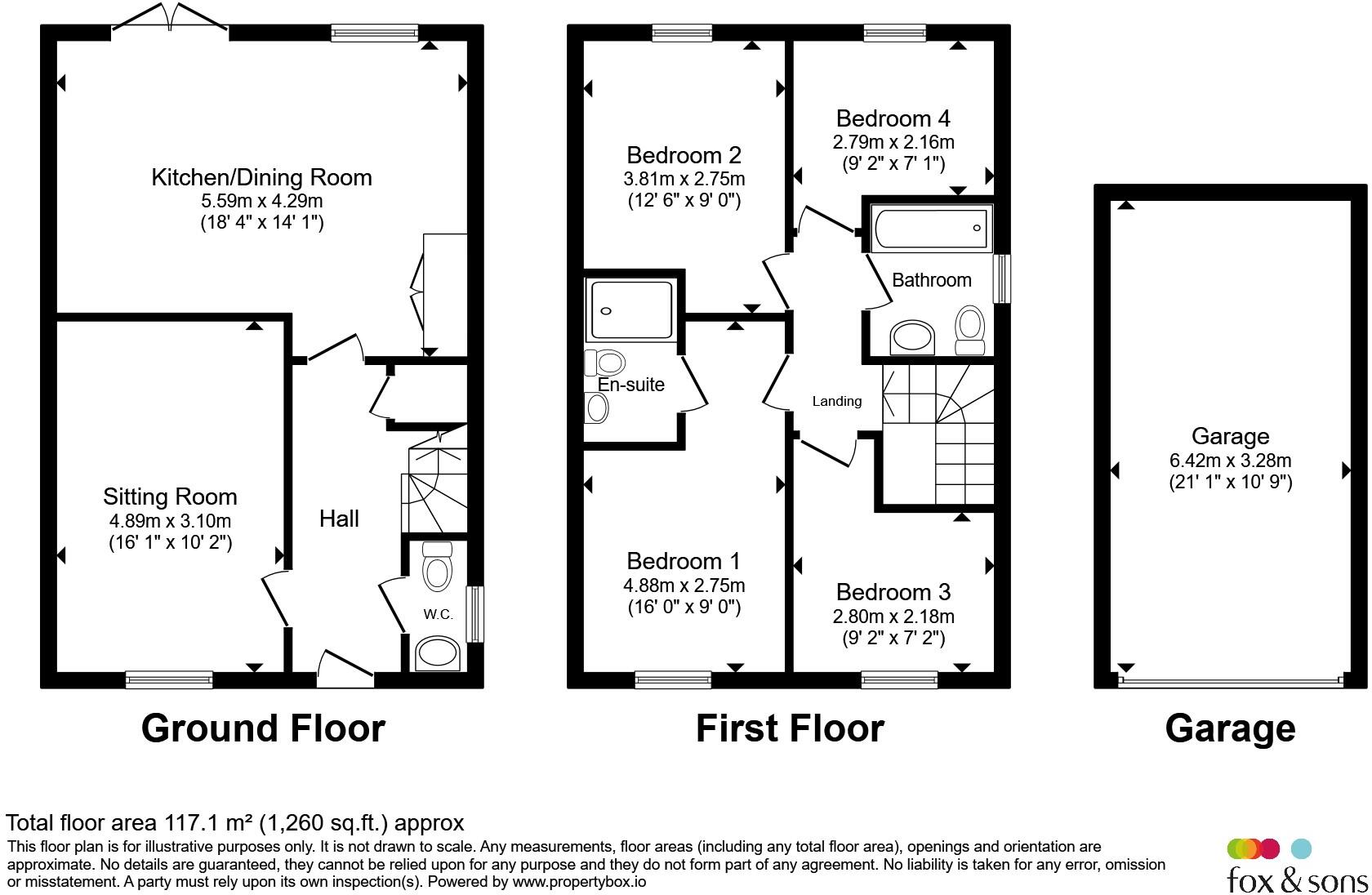 Moore Drive, Tiverton floorplan