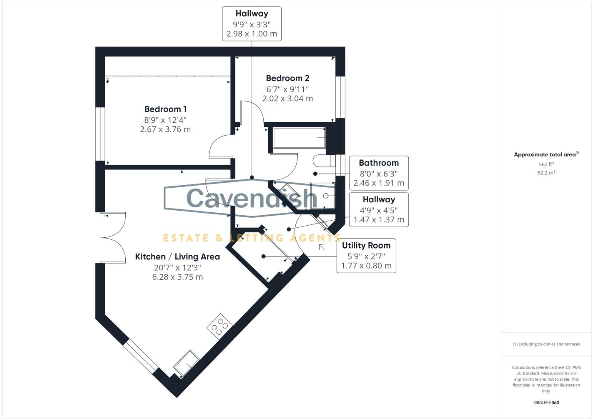 Ffordd Byrnwr Gwair, Mold, CH7 floorplan
