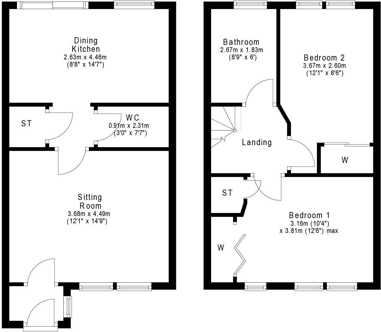 Mcdonald Crescent, Falkirk, FK2 floorplan