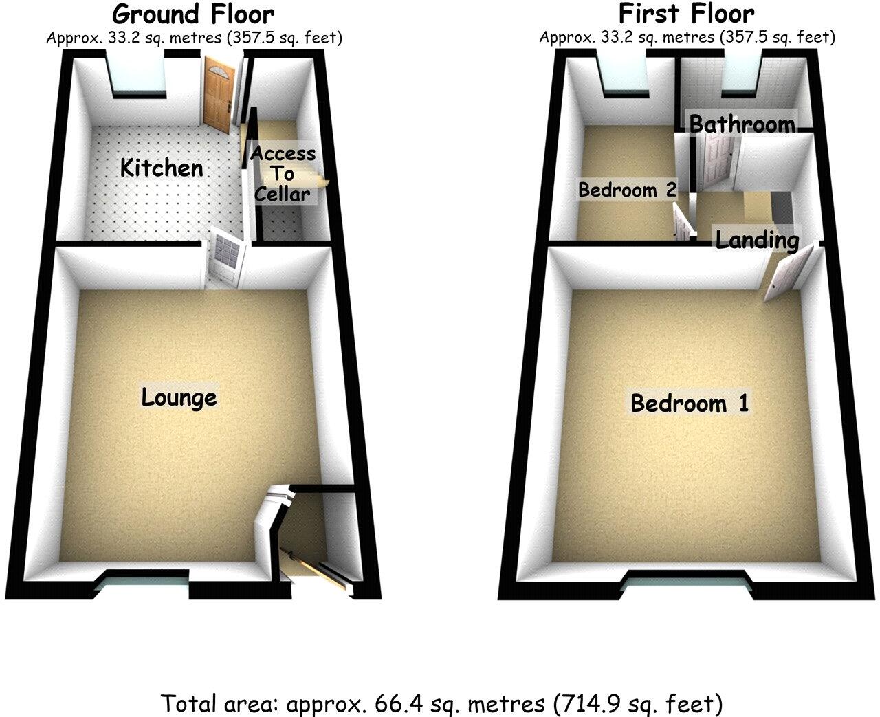 Elizabeth Street, Rochdale, Greater Manchester, OL11 floorplan