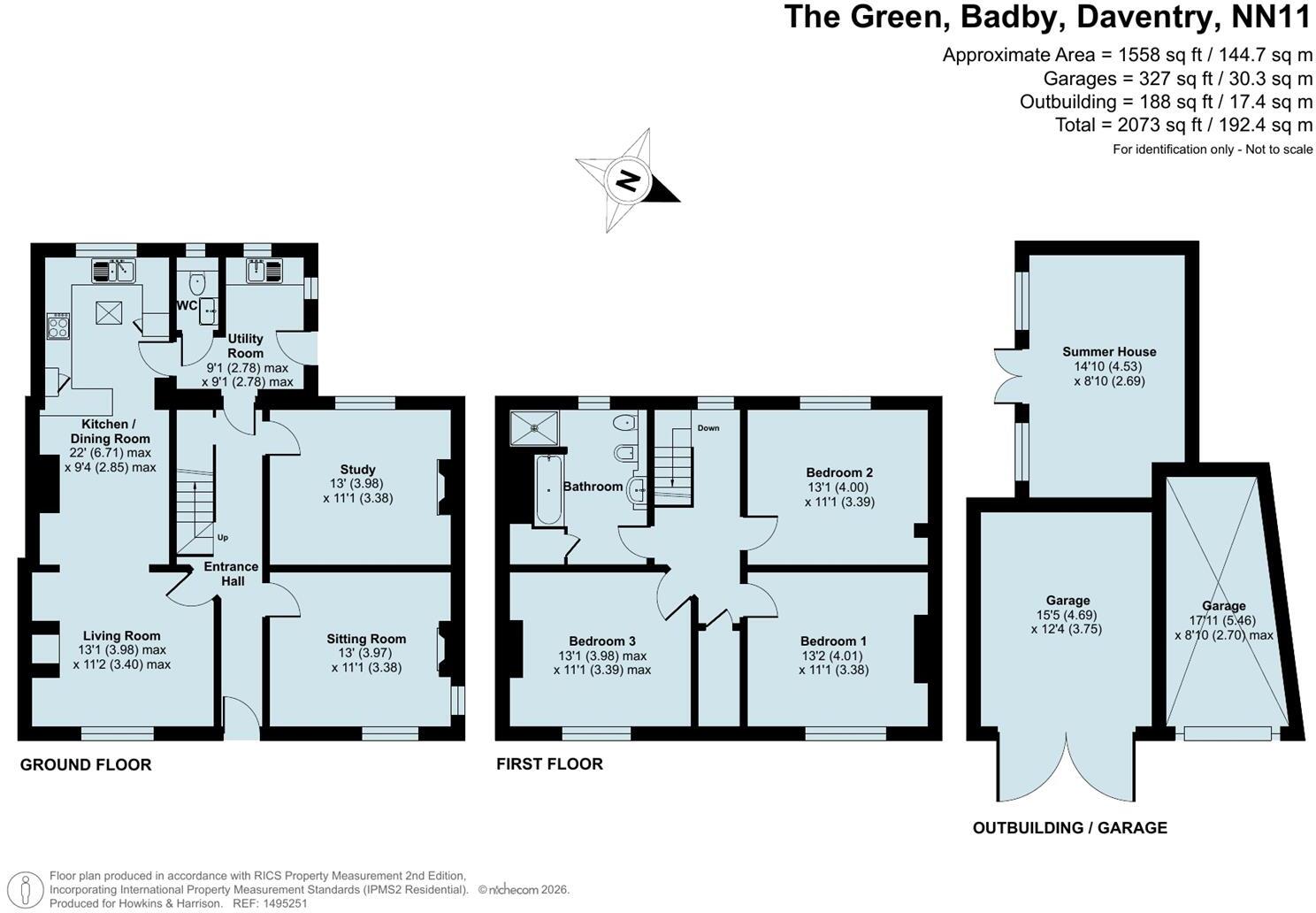 The Green, Badby, Daventry, NN11 floorplan