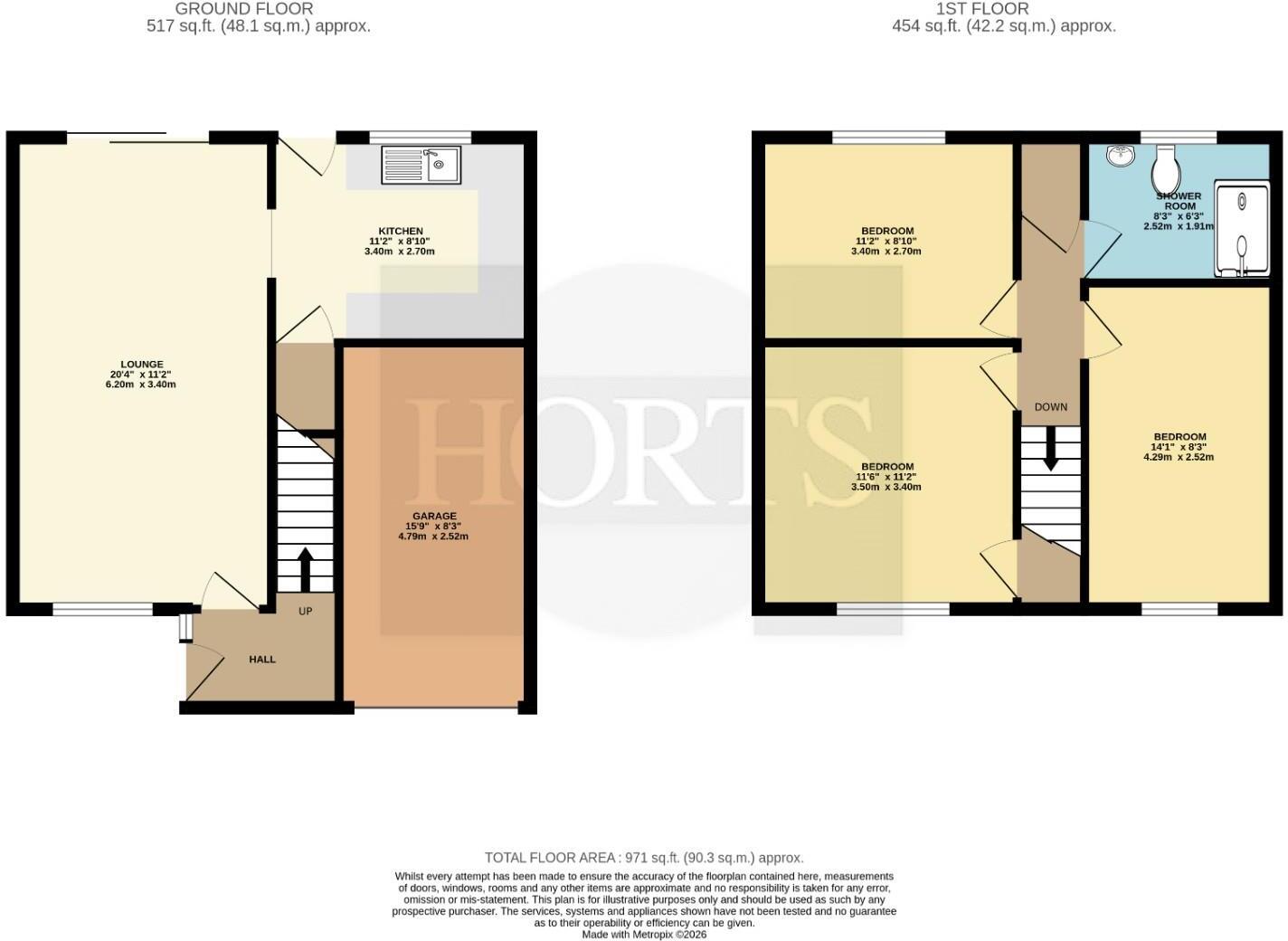 Newall Close, Clifton Upon Dunsmore, Rugby floorplan