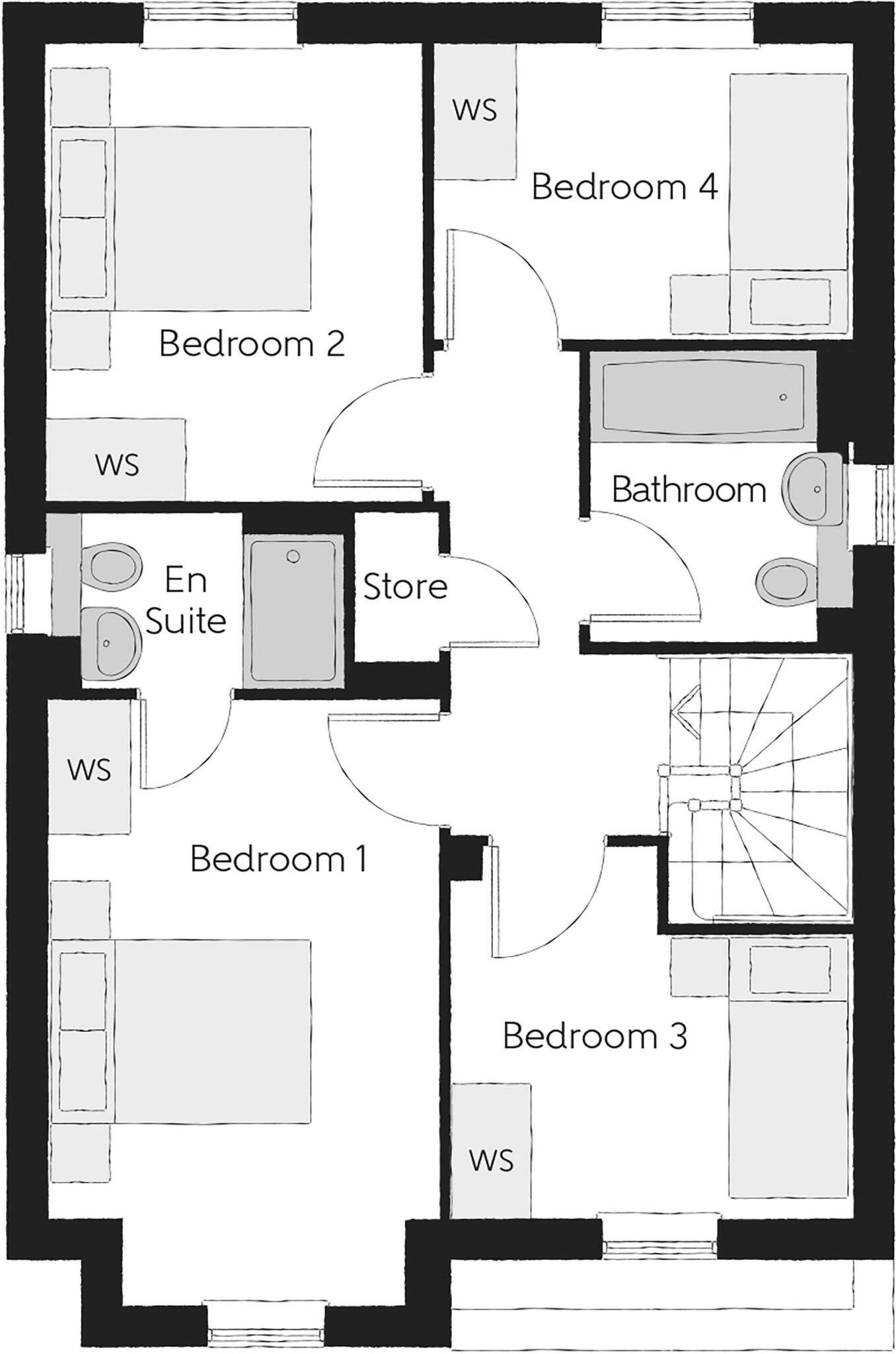 Pitsford Road,
Manchester,
M40 8QX floorplan