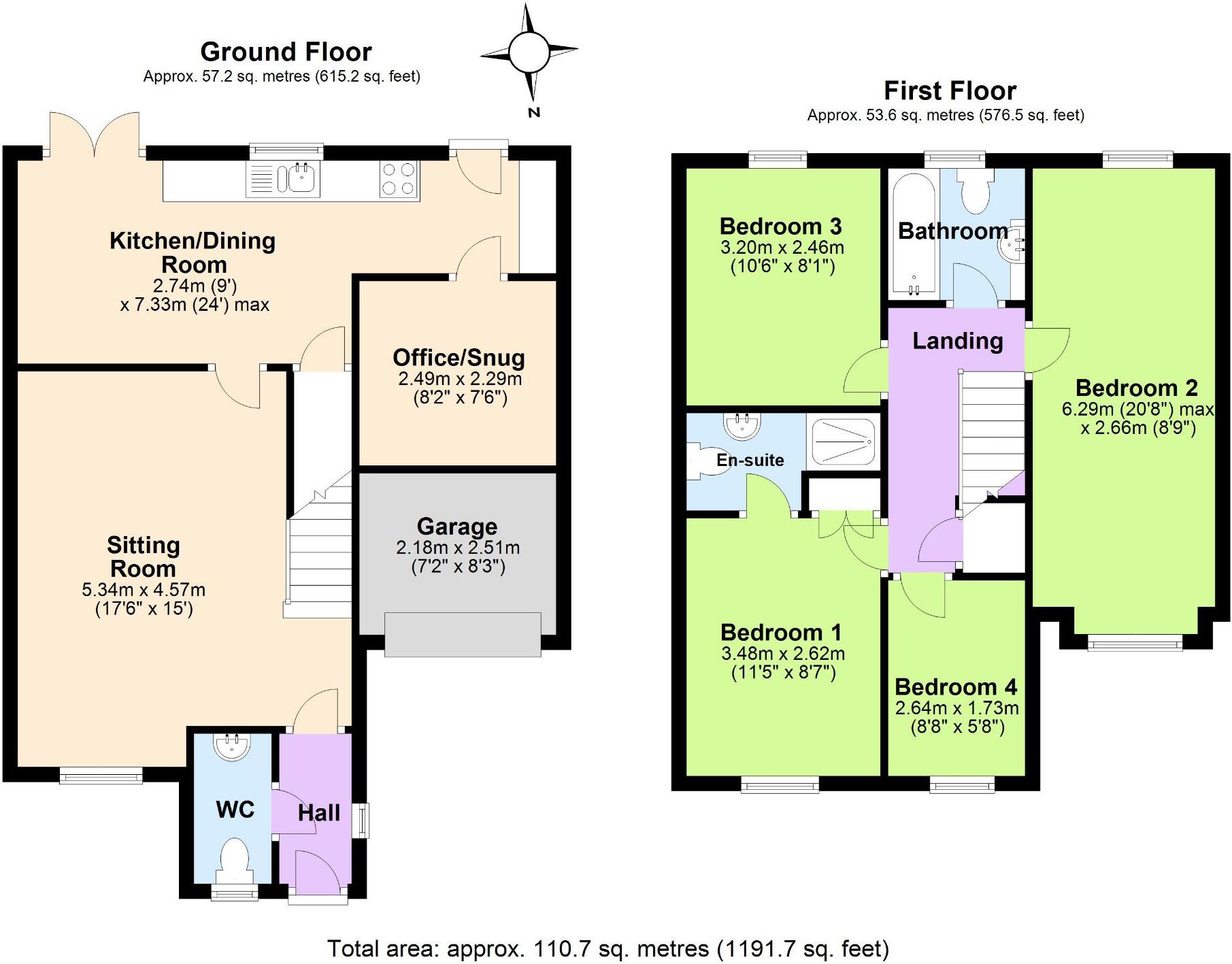 Coopers Close, Littleworth, OX33 floorplan
