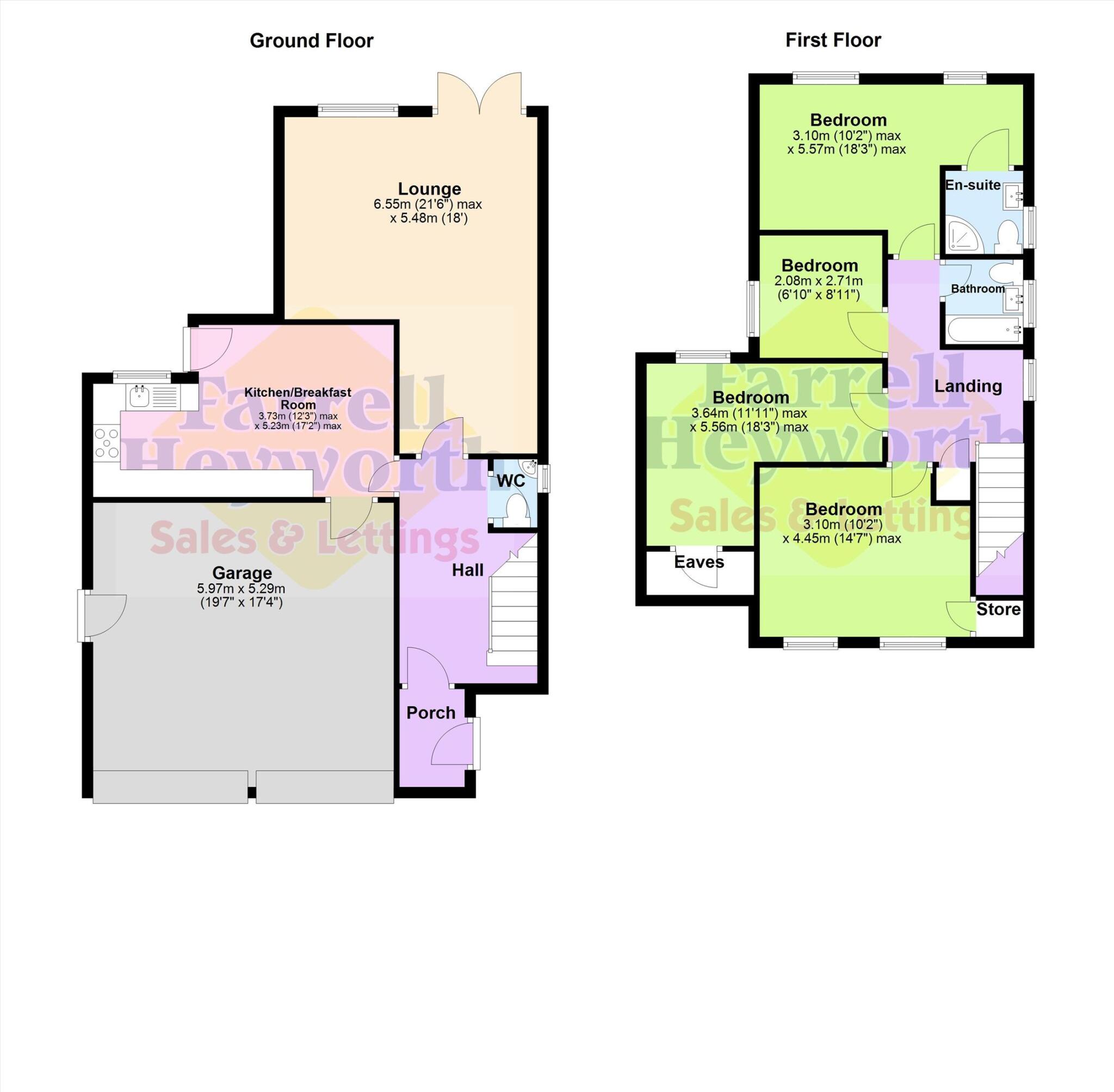 Dukes Meadow, Ingol, Preston floorplan