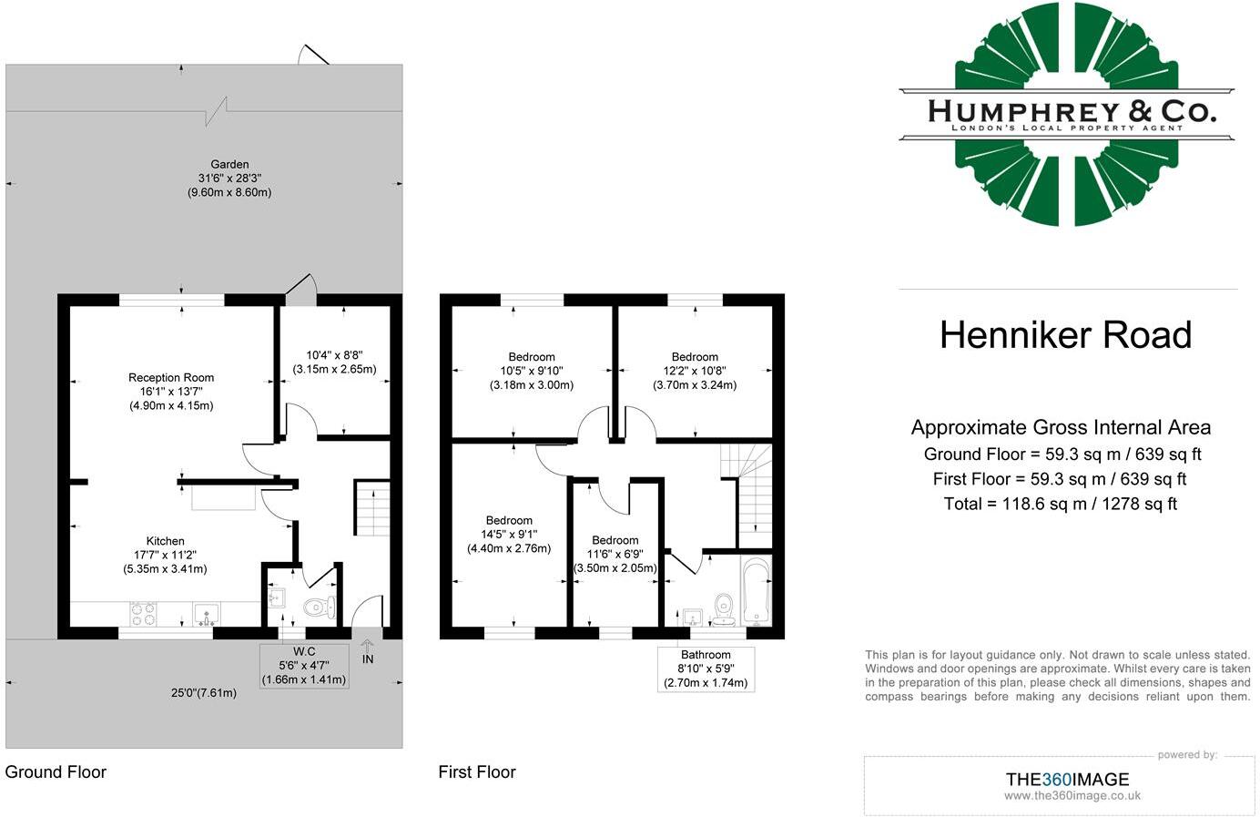 Henniker Road, Stratford, E15 1JS floorplan