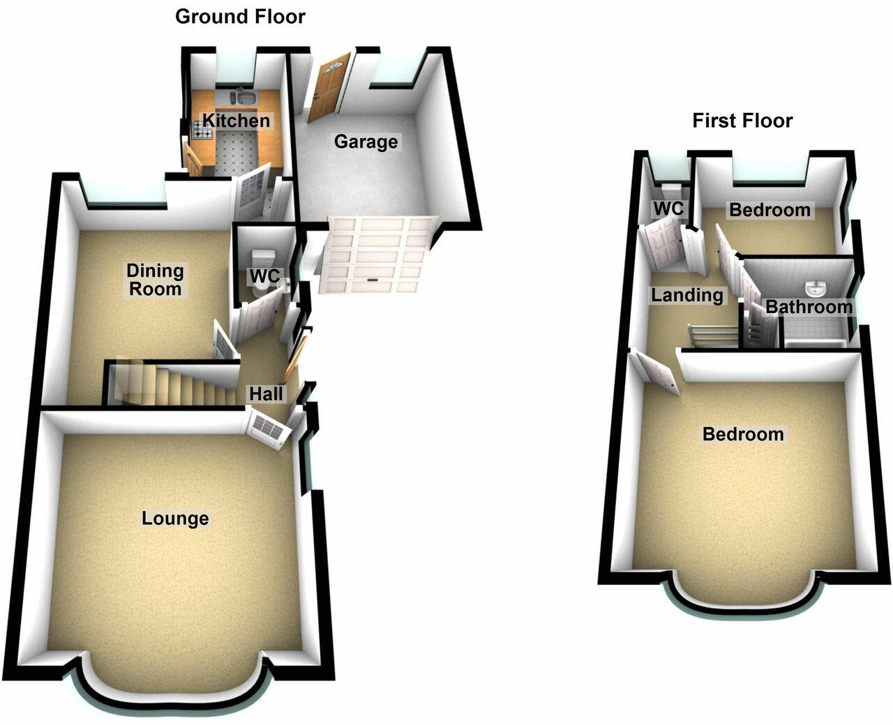 18 Heights Lane, Chadderton, Oldham, OL1 2SA floorplan