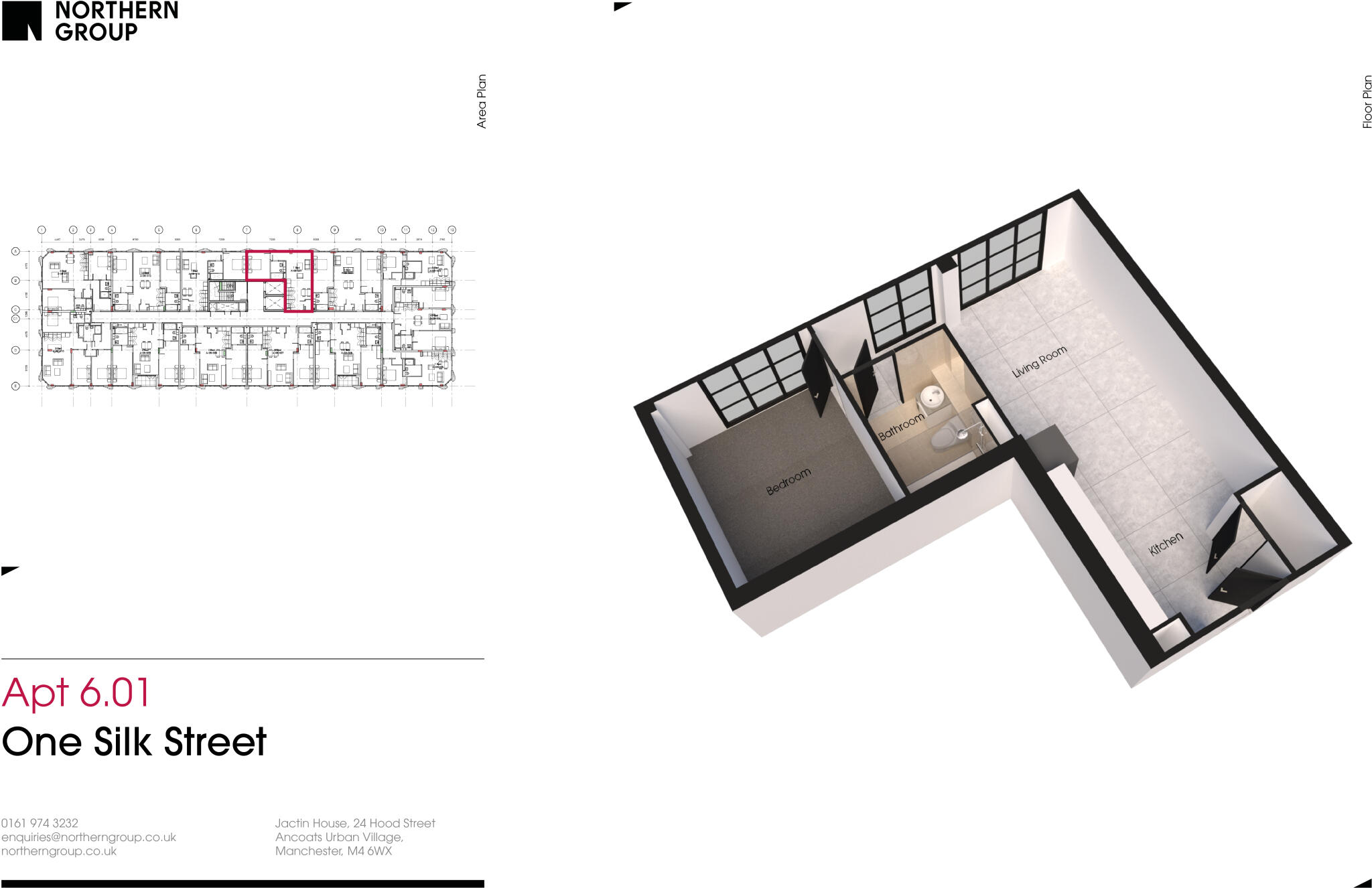Apt 6.01 :: One Silk Street floorplan