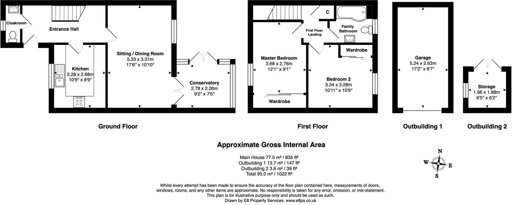 Sycamore Place, Bradwell Village, Nr Burford floorplan