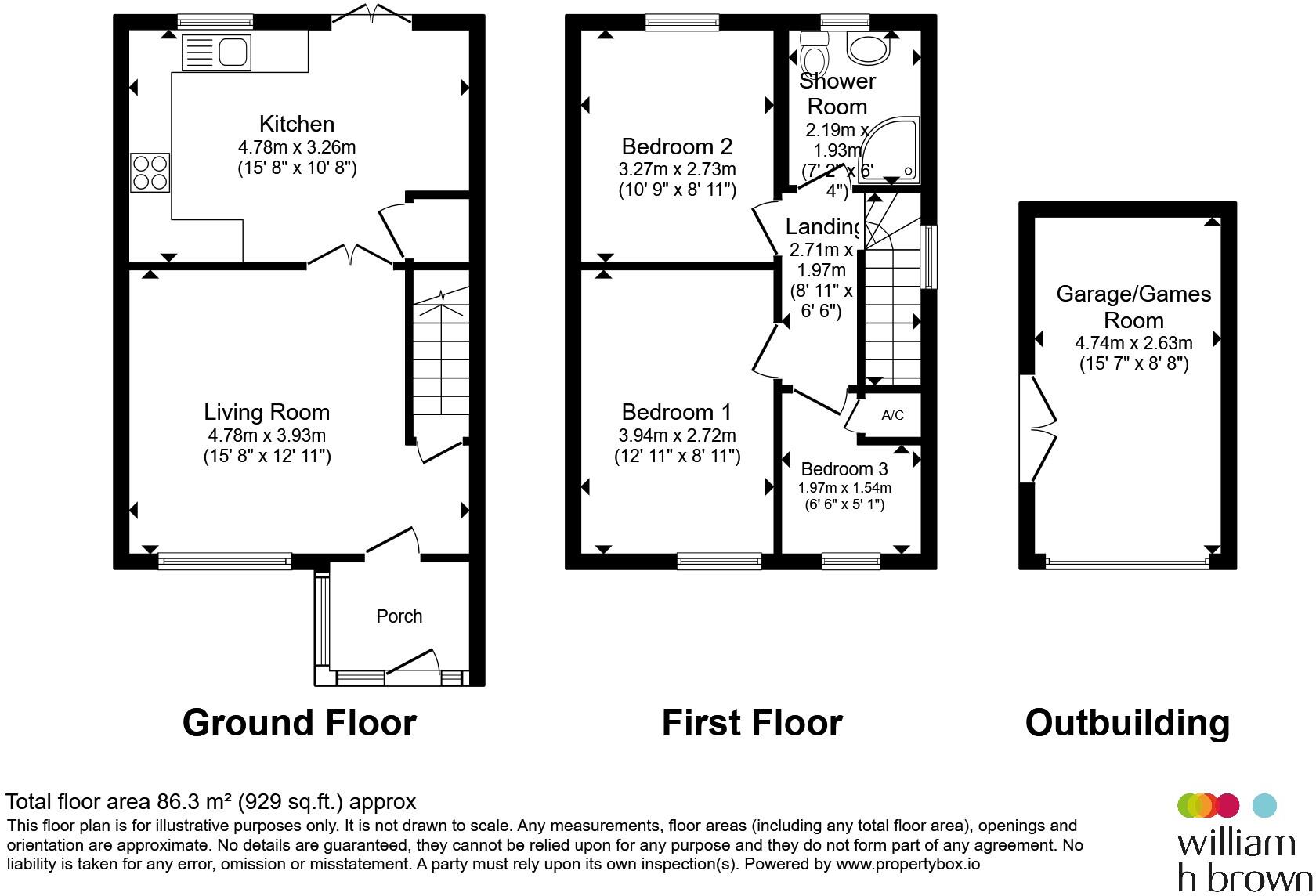7, Atkinson Court, Normanton floorplan