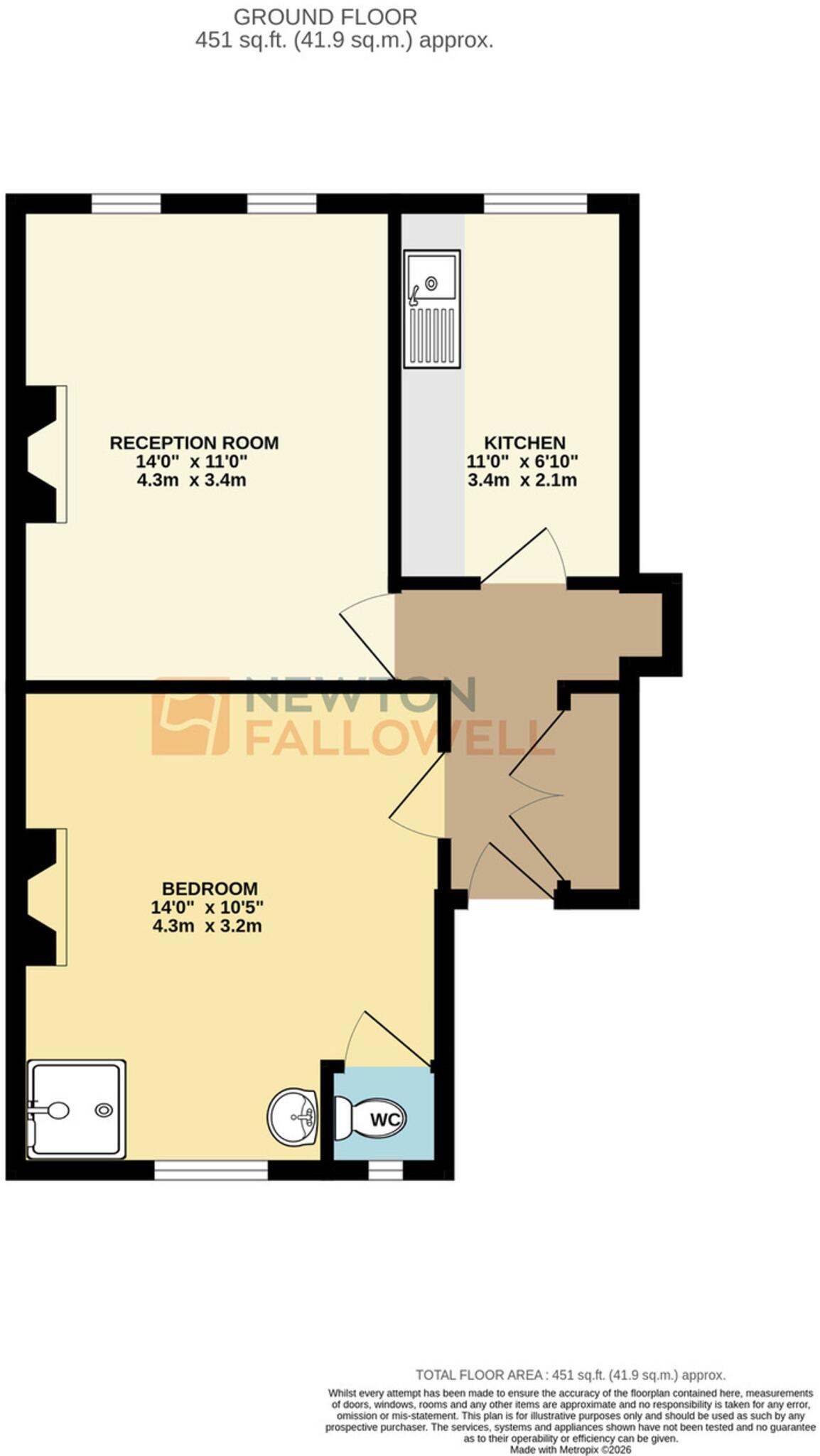 St. James Road, Leicester, LE2 floorplan