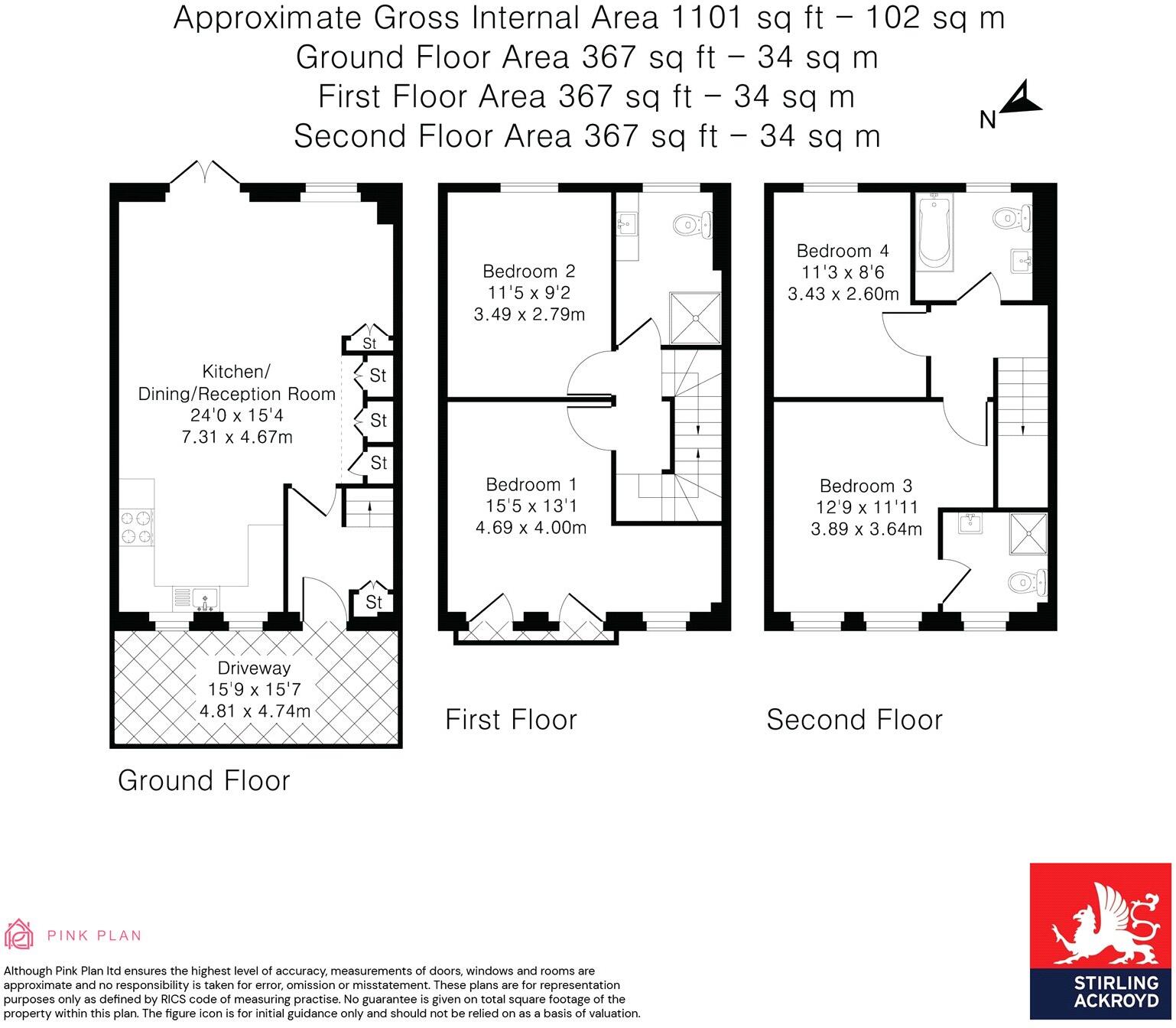 Culford Road, London, N1 floorplan