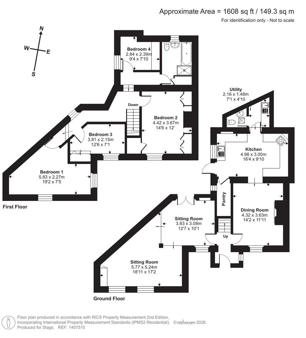 Lower Town, Sampford Peverell, Tiverton floorplan