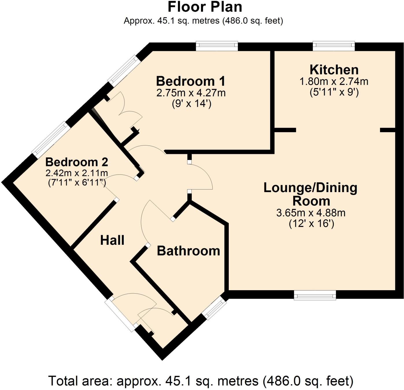 Howards Way, Moulton, NN3 6RP floorplan