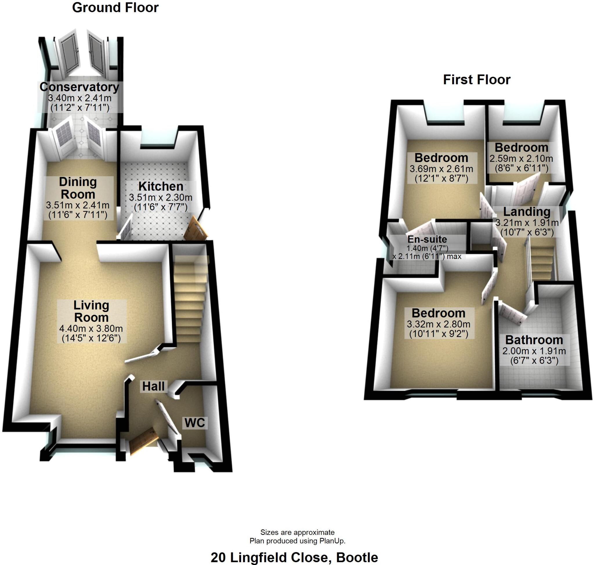 Lingfield Close, Aintree, Netherton, Merseyside, L30 floorplan