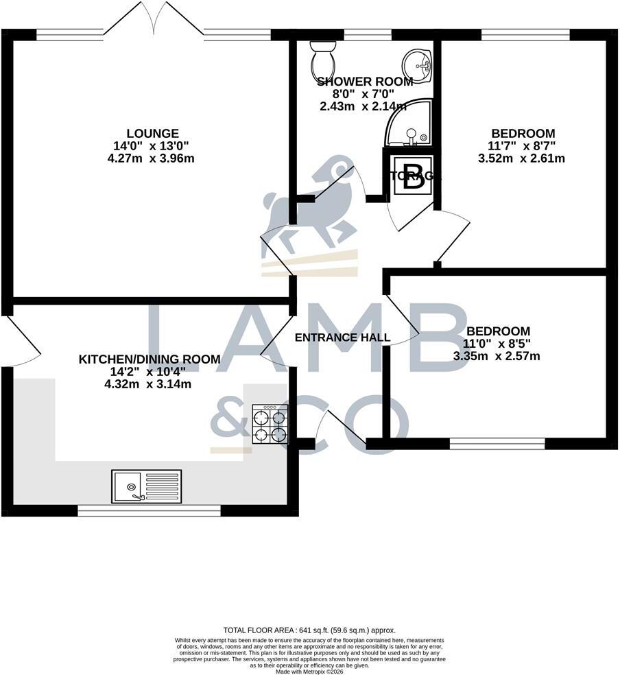 Fronks Gardens, Harwich floorplan