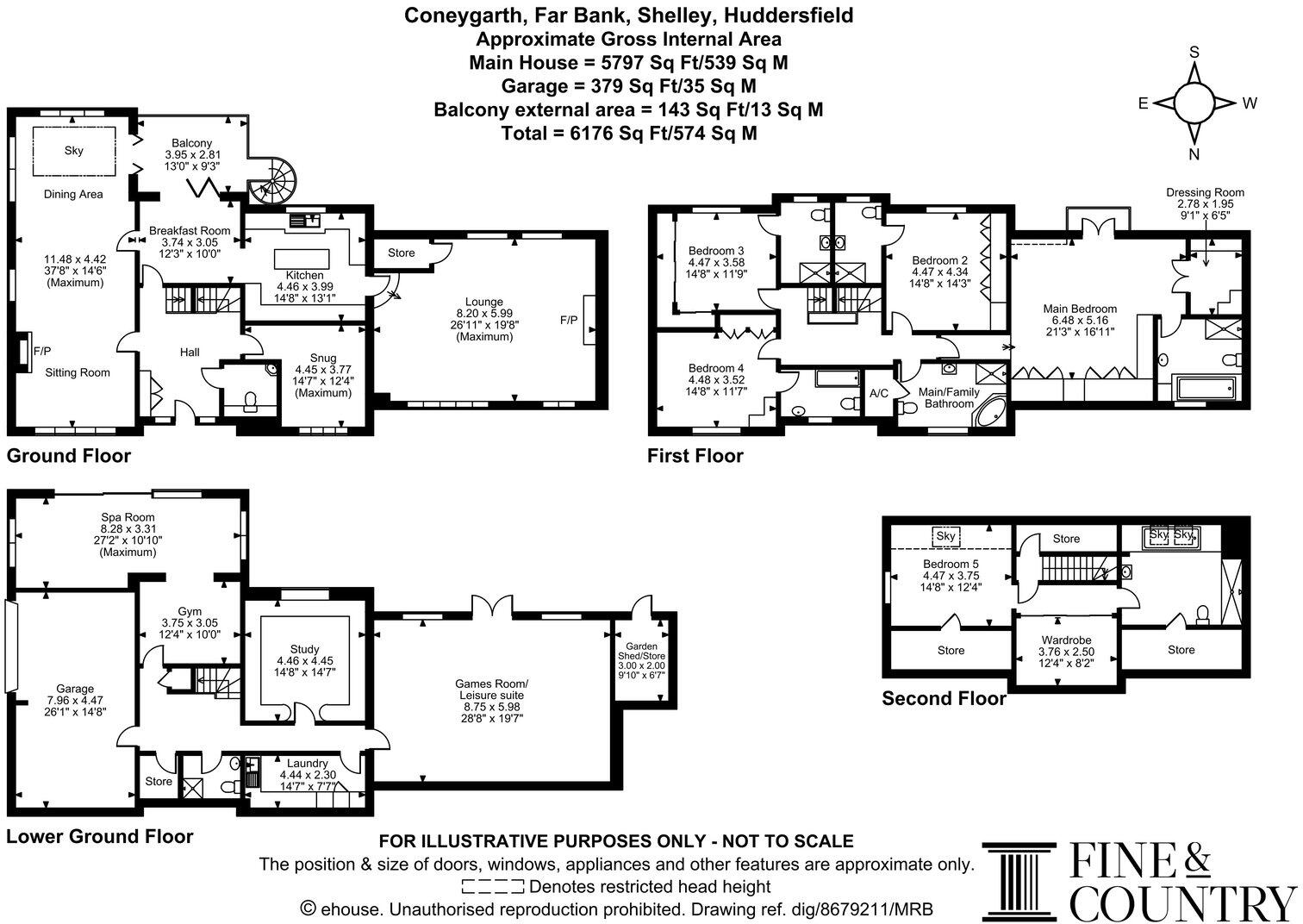 Far Bank, Shelley, Huddersfield, HD8 8LA floorplan