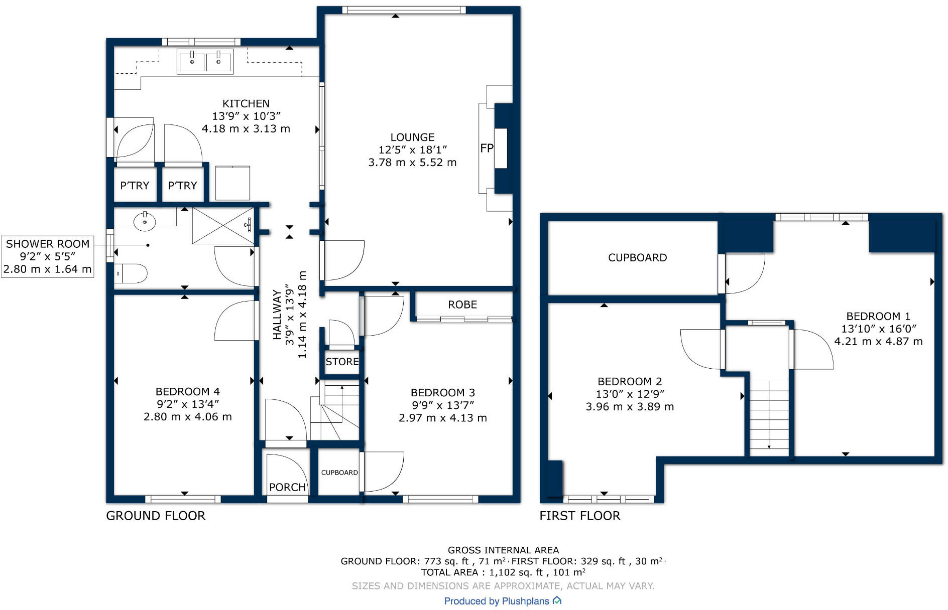 Crawford Avenue, Prestwick, Ayrshire, KA9 floorplan