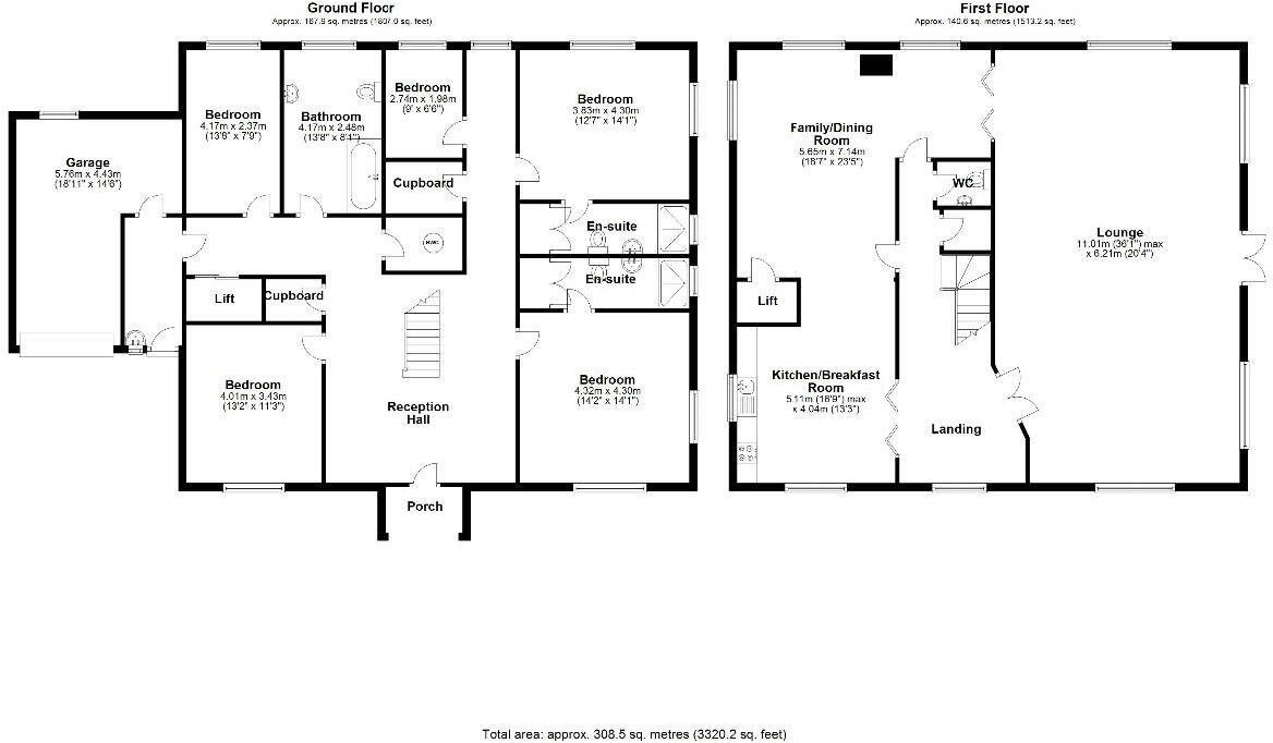 Millington Lodge, Lodge Road, Donnington, Telford floorplan
