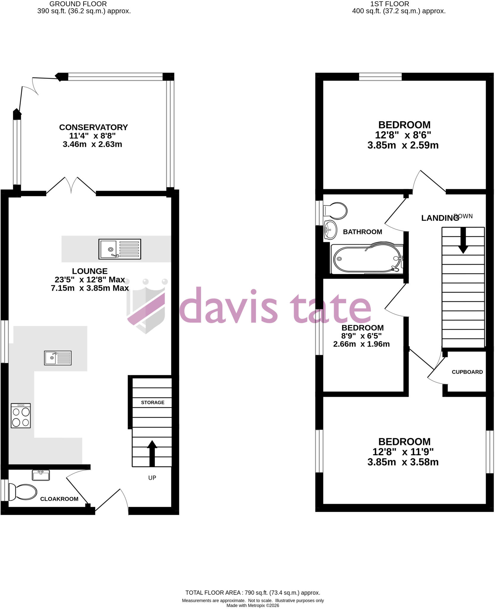 Spenlove Close, Abingdon, Oxfordshire, OX14 floorplan